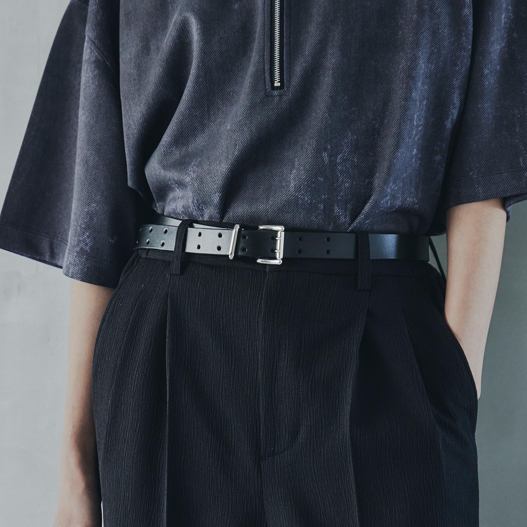 ティーケー タケオ キクチ tk.TAKEO KIKUCHI Wピンナローベルト (ブラック(019)) ブラック(019)