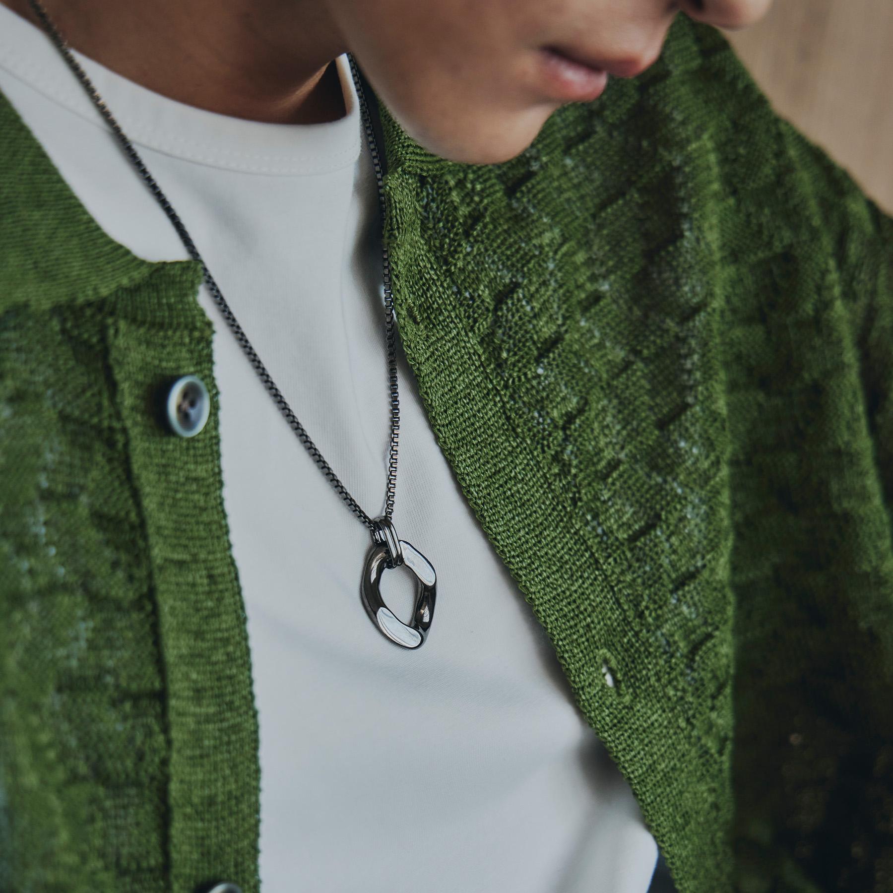 ティーケー タケオ キクチ tk.TAKEO KIKUCHI アクセントネックレス (シルバー(006)) シルバー(006)