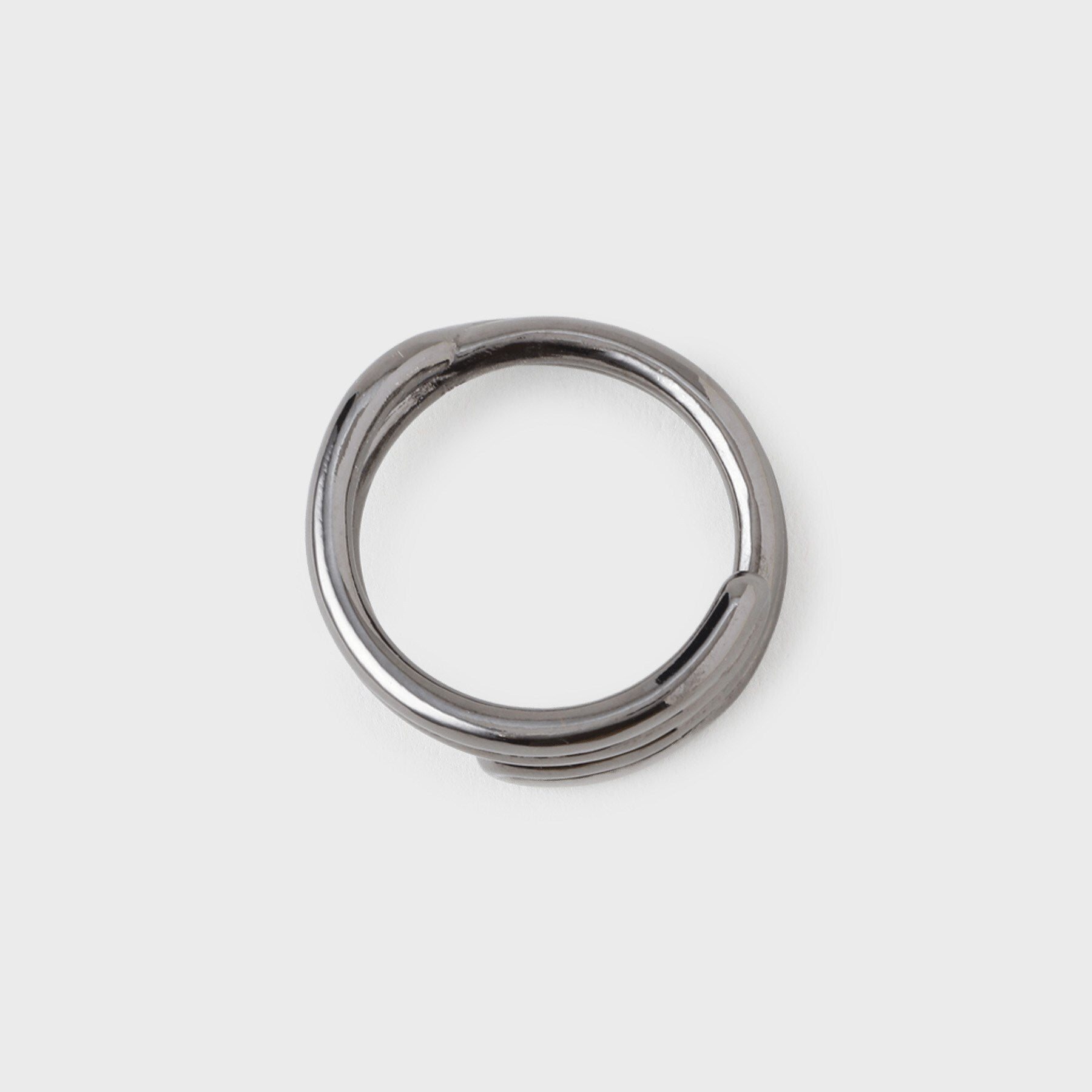 ティーケー タケオ キクチ tk.TAKEO KIKUCHI レイヤー2WAYリング (ブラックシルバー(009)) ブラックシルバー(009)