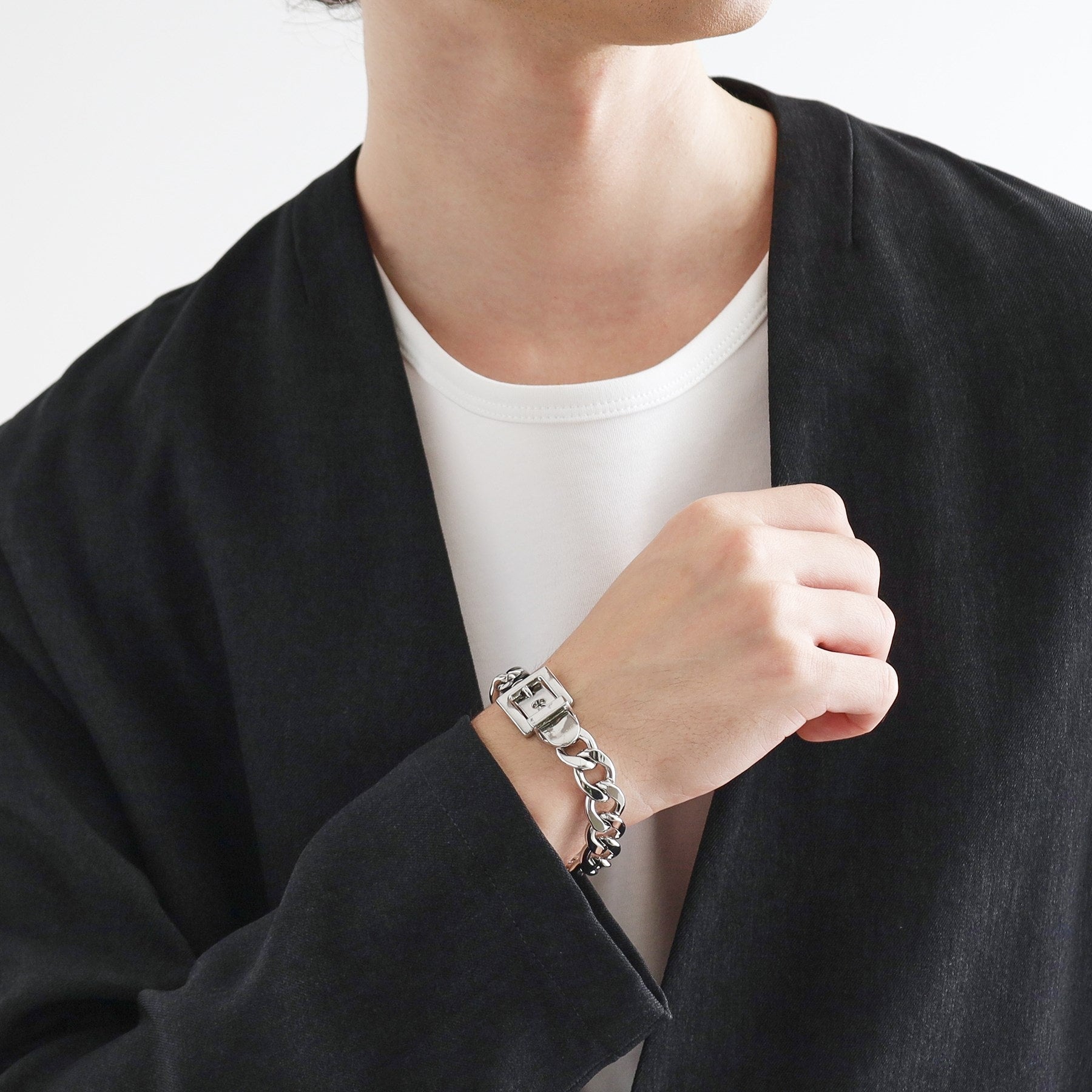 ティーケー タケオ キクチ tk.TAKEO KIKUCHI メタルベルトブレスレット (シルバー(006)) シルバー(006)