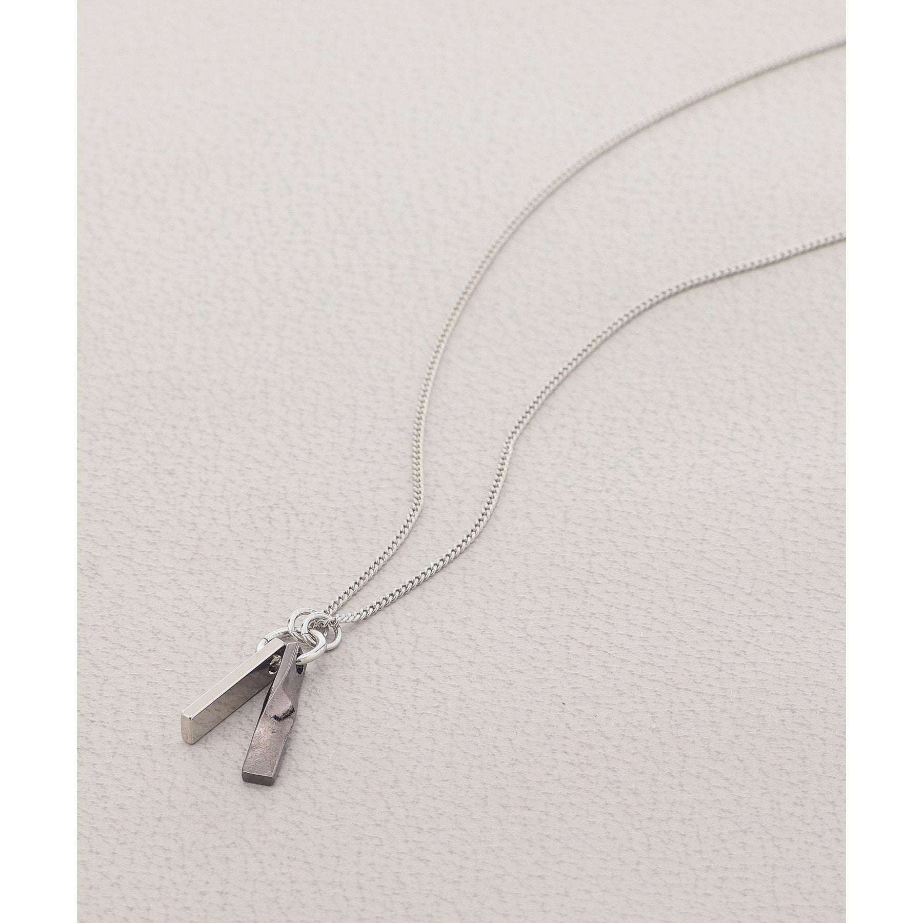 ティーケー タケオ キクチ tk.TAKEO KIKUCHI ダブルバーネックレス (ブラック(119)) ブラック(119)