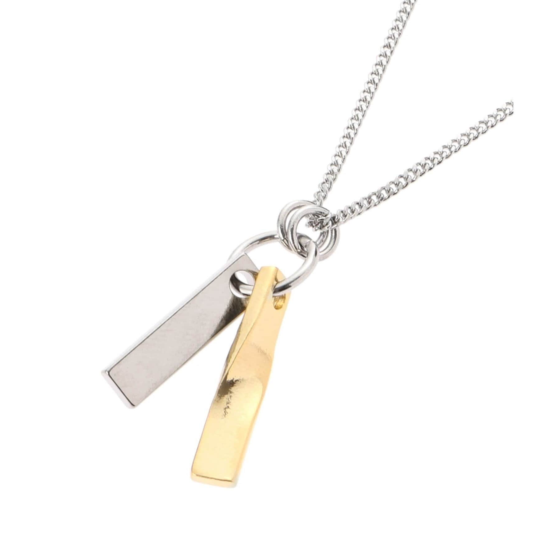 ティーケー タケオ キクチ tk.TAKEO KIKUCHI ダブルバーネックレス (ブラック(119)) ブラック(119)