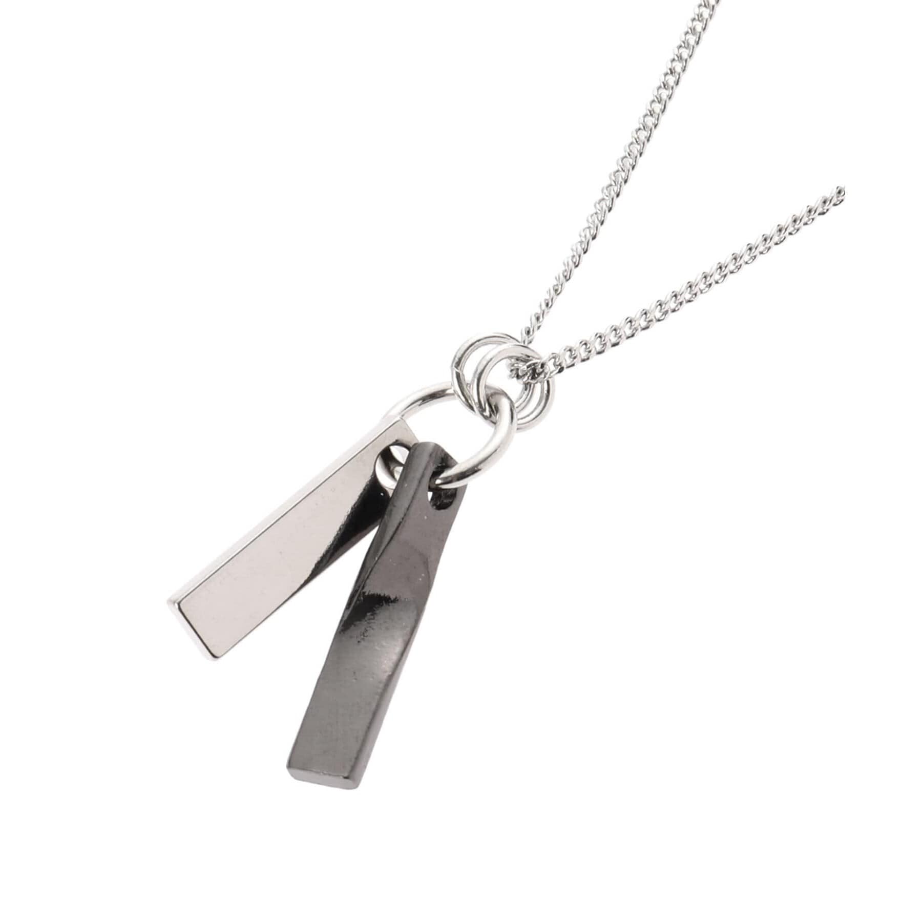 ティーケー タケオ キクチ tk.TAKEO KIKUCHI ダブルバーネックレス (ブラック(119)) ブラック(119)