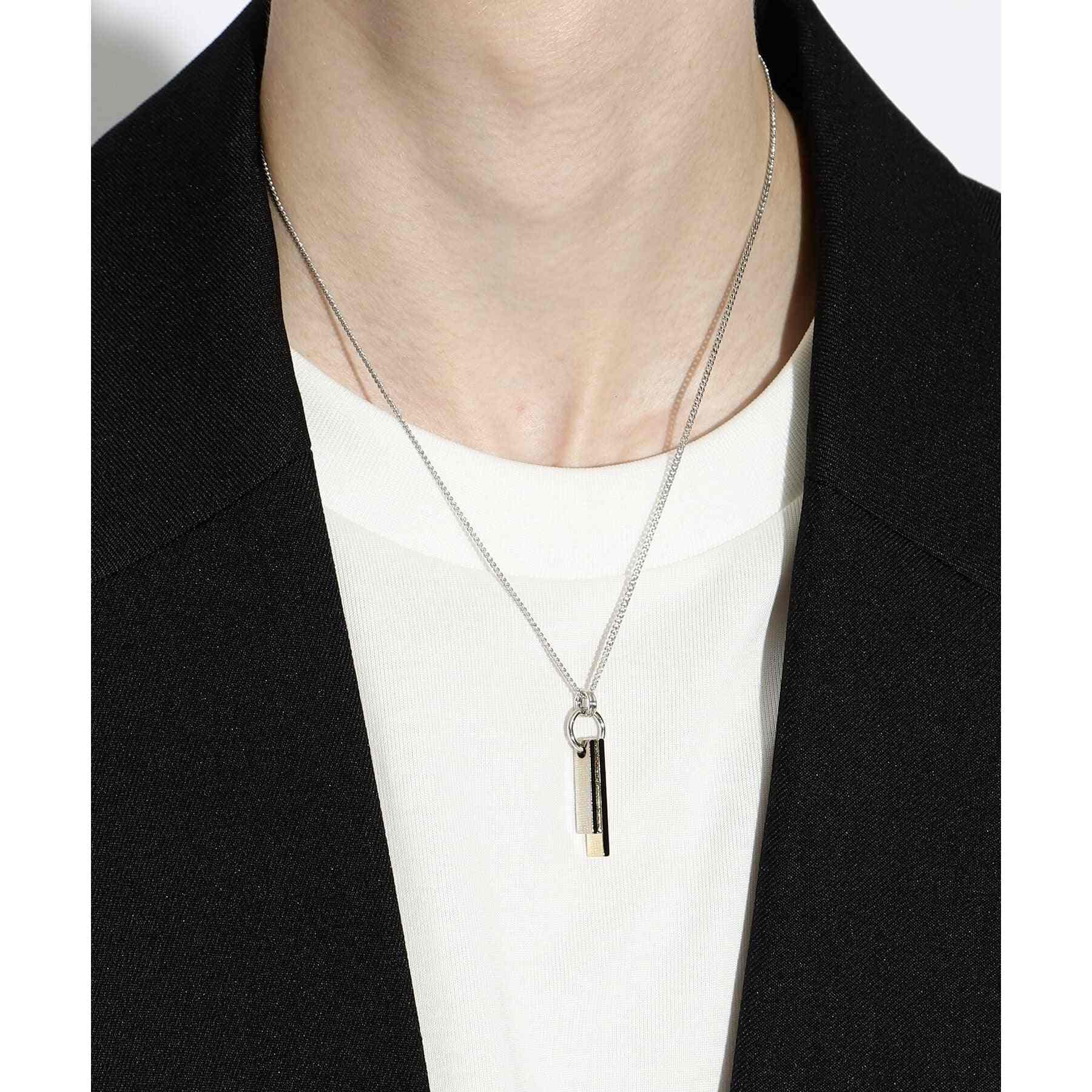 ティーケー タケオ キクチ tk.TAKEO KIKUCHI ダブルバーネックレス (ブラック(119)) ブラック(119)