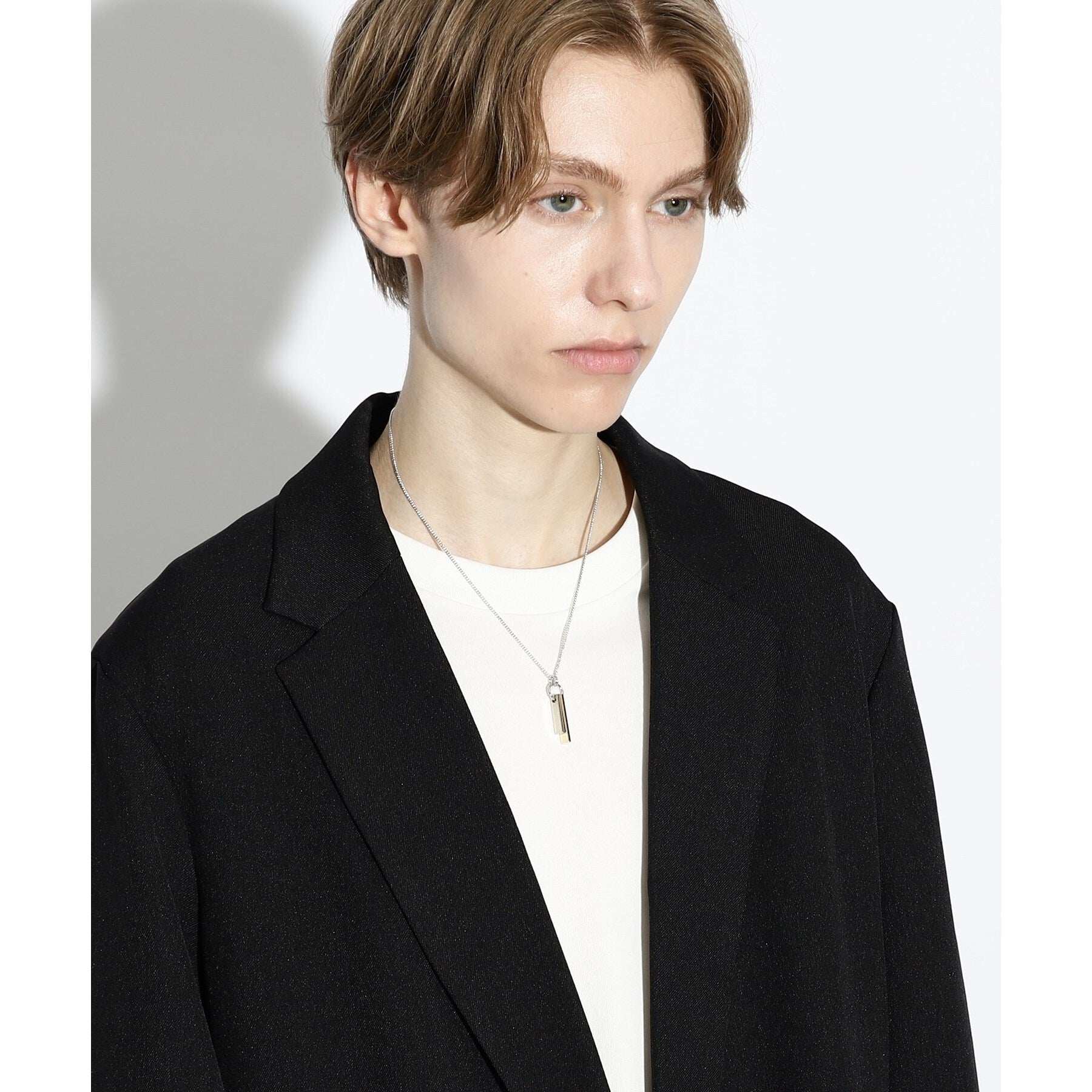 ティーケー タケオ キクチ tk.TAKEO KIKUCHI ダブルバーネックレス (ブラック(119)) ブラック(119)