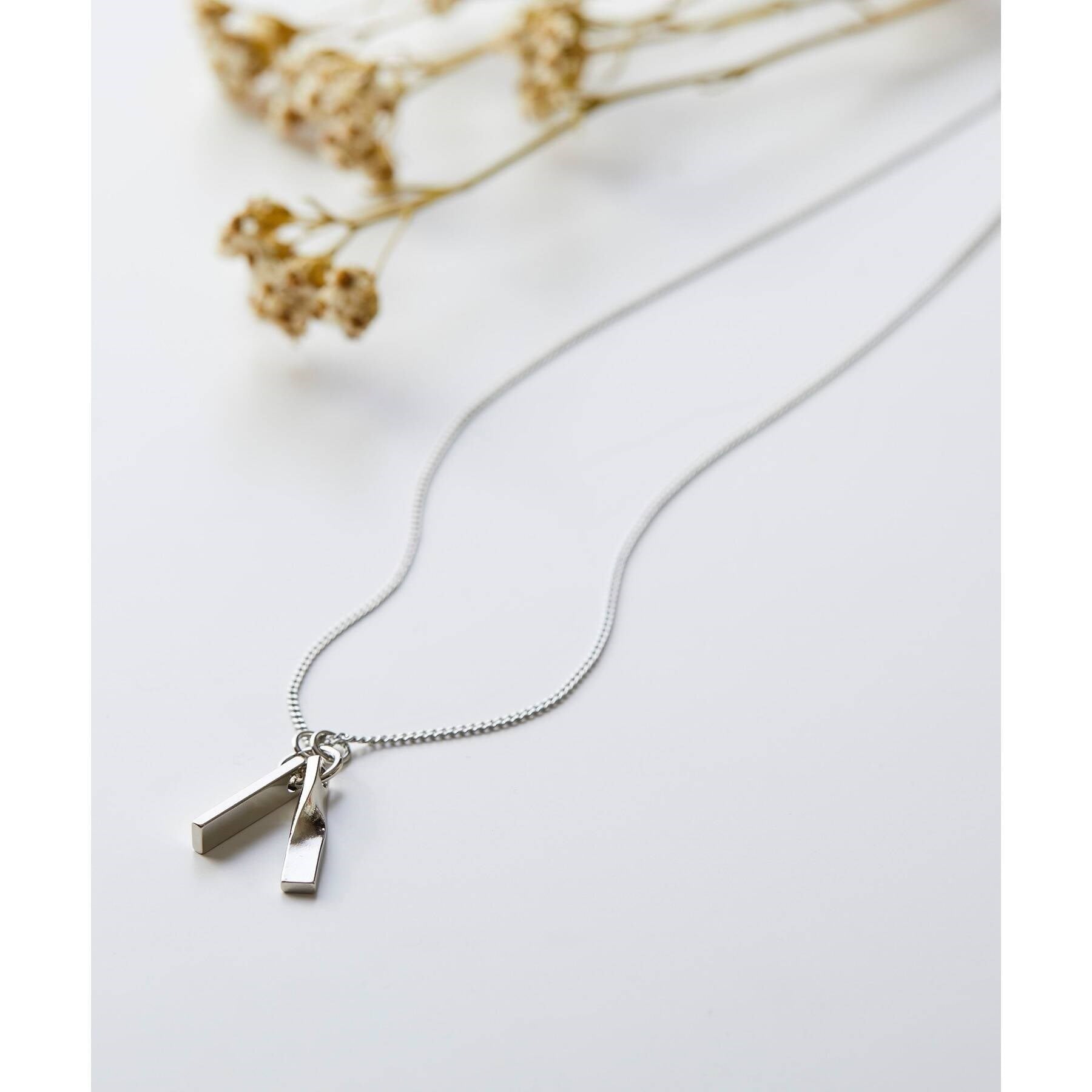 ティーケー タケオ キクチ tk.TAKEO KIKUCHI ダブルバーネックレス (ブラック(119)) ブラック(119)