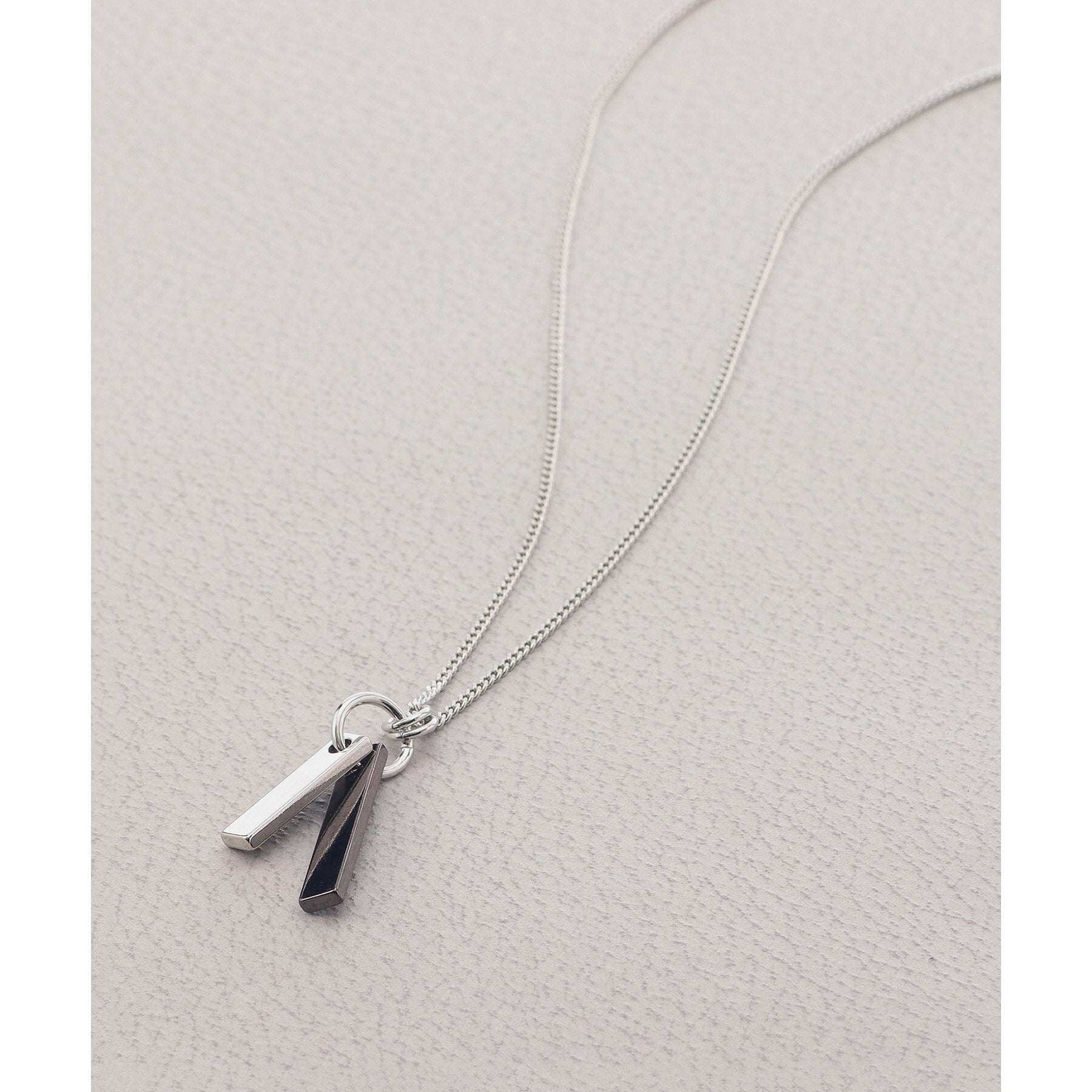 ティーケー タケオ キクチ tk.TAKEO KIKUCHI ダブルバーネックレス (ブラック(019)) ブラック(019)