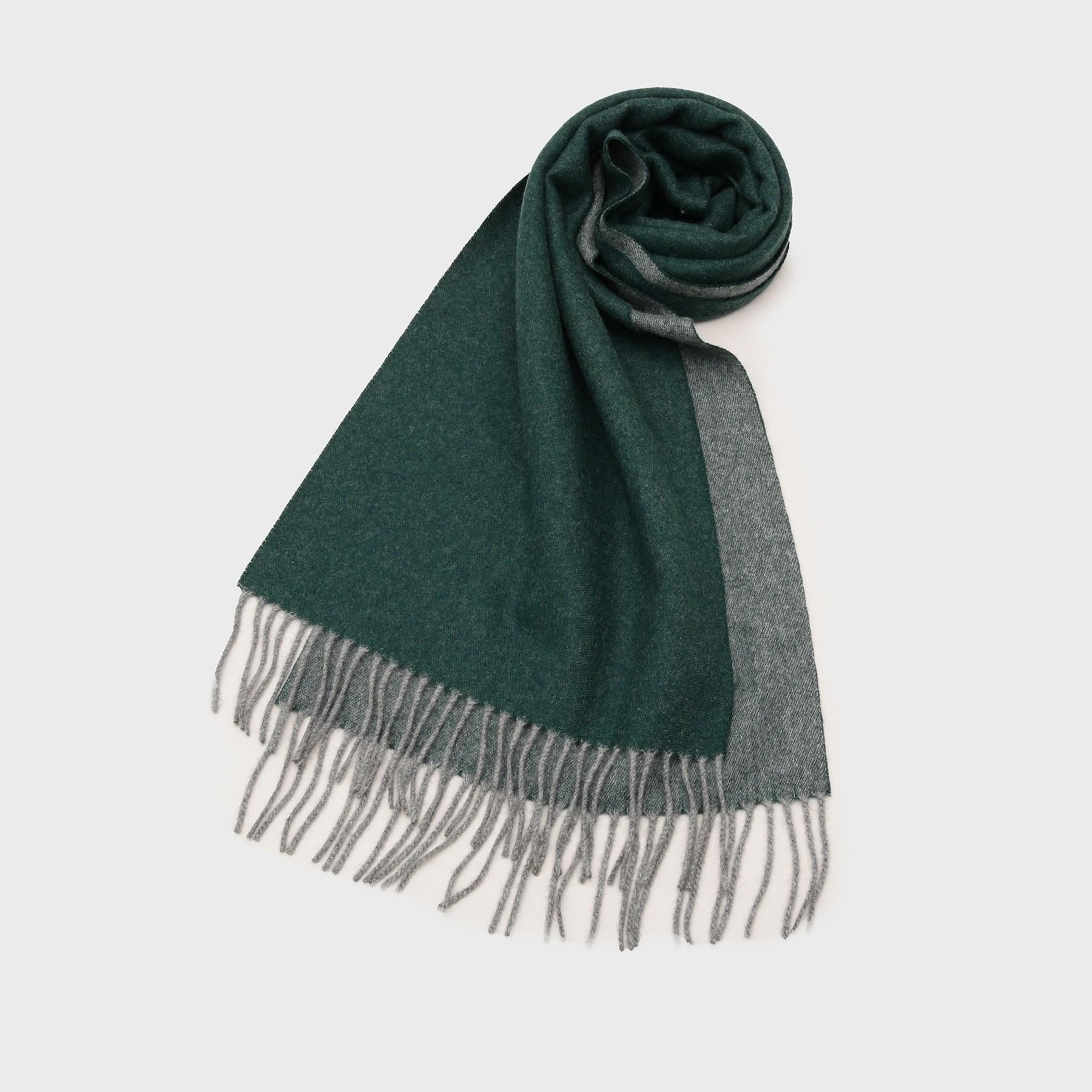 ティーケー タケオ キクチ tk.TAKEO KIKUCHI 【カシミヤ100%】ピュアカシミヤリバーシブルマフラー (ブルーグリーン(097)) ブルーグリーン(097)