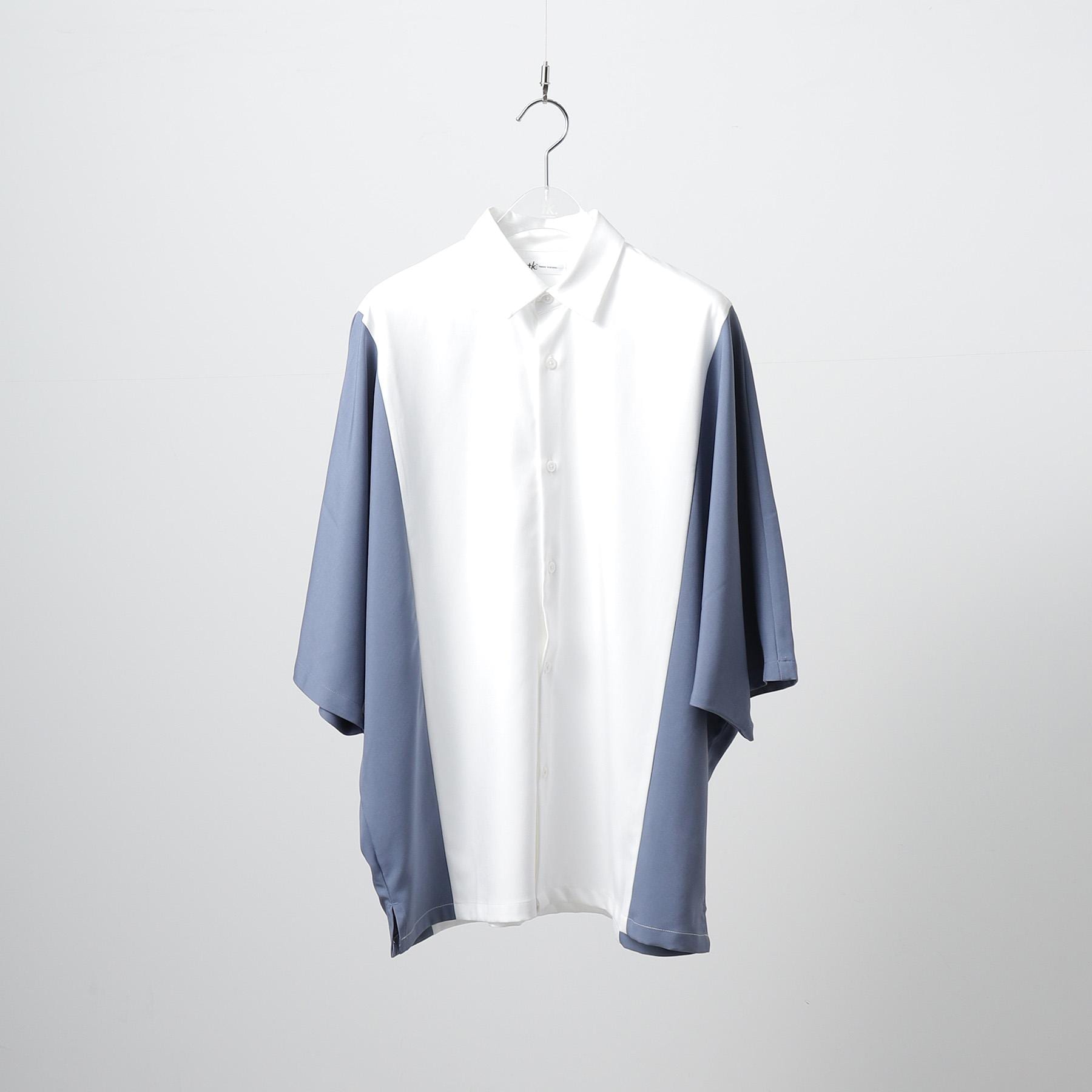 ティーケー タケオ キクチ tk.TAKEO KIKUCHI 配色ドルマンシャツ (ライトグレー(011)) ライトグレー(011)