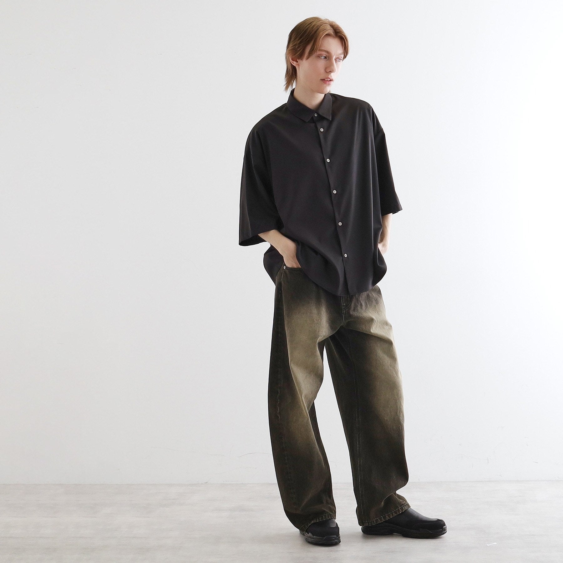 ティーケー タケオ キクチ tk.TAKEO KIKUCHI アソートなめらかシャツ (ホワイト(001)) ホワイト(001)