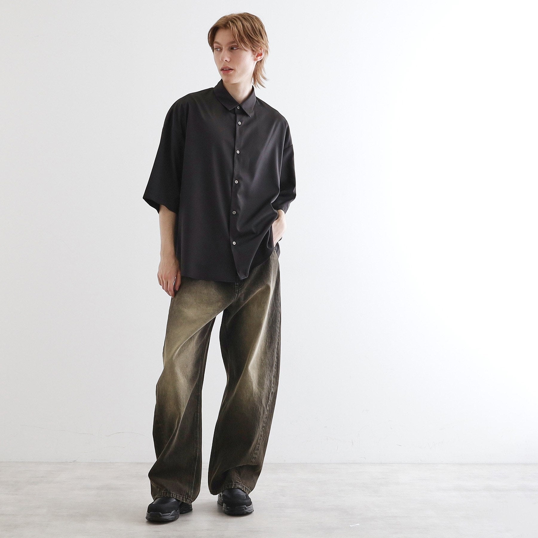 ティーケー タケオ キクチ tk.TAKEO KIKUCHI アソートなめらかシャツ (ホワイト(001)) ホワイト(001)