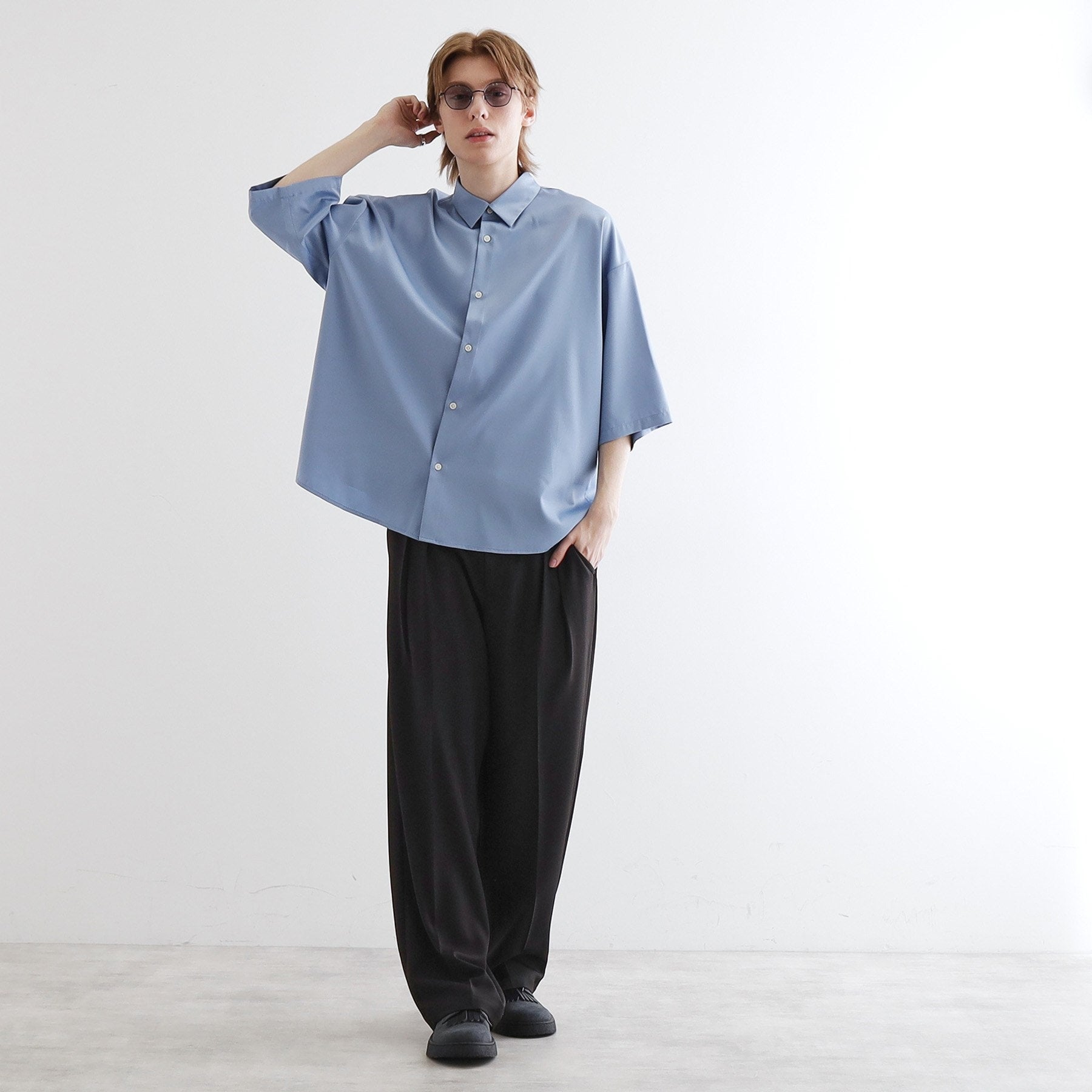 ティーケー タケオ キクチ tk.TAKEO KIKUCHI アソートなめらかシャツ (ホワイト(001)) ホワイト(001)