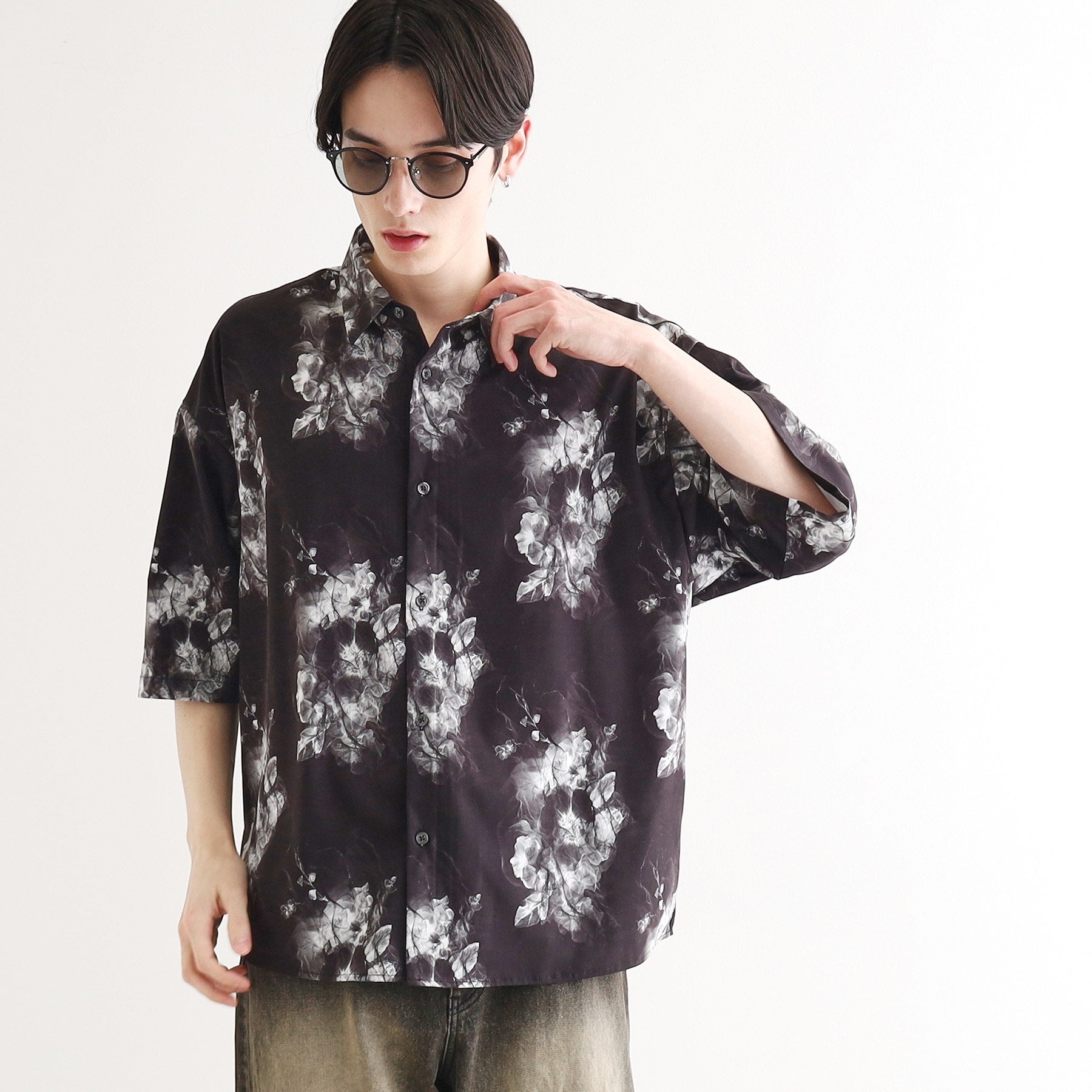 ティーケー タケオ キクチ tk.TAKEO KIKUCHI アソートなめらかシャツ (ホワイト(001)) ホワイト(001)