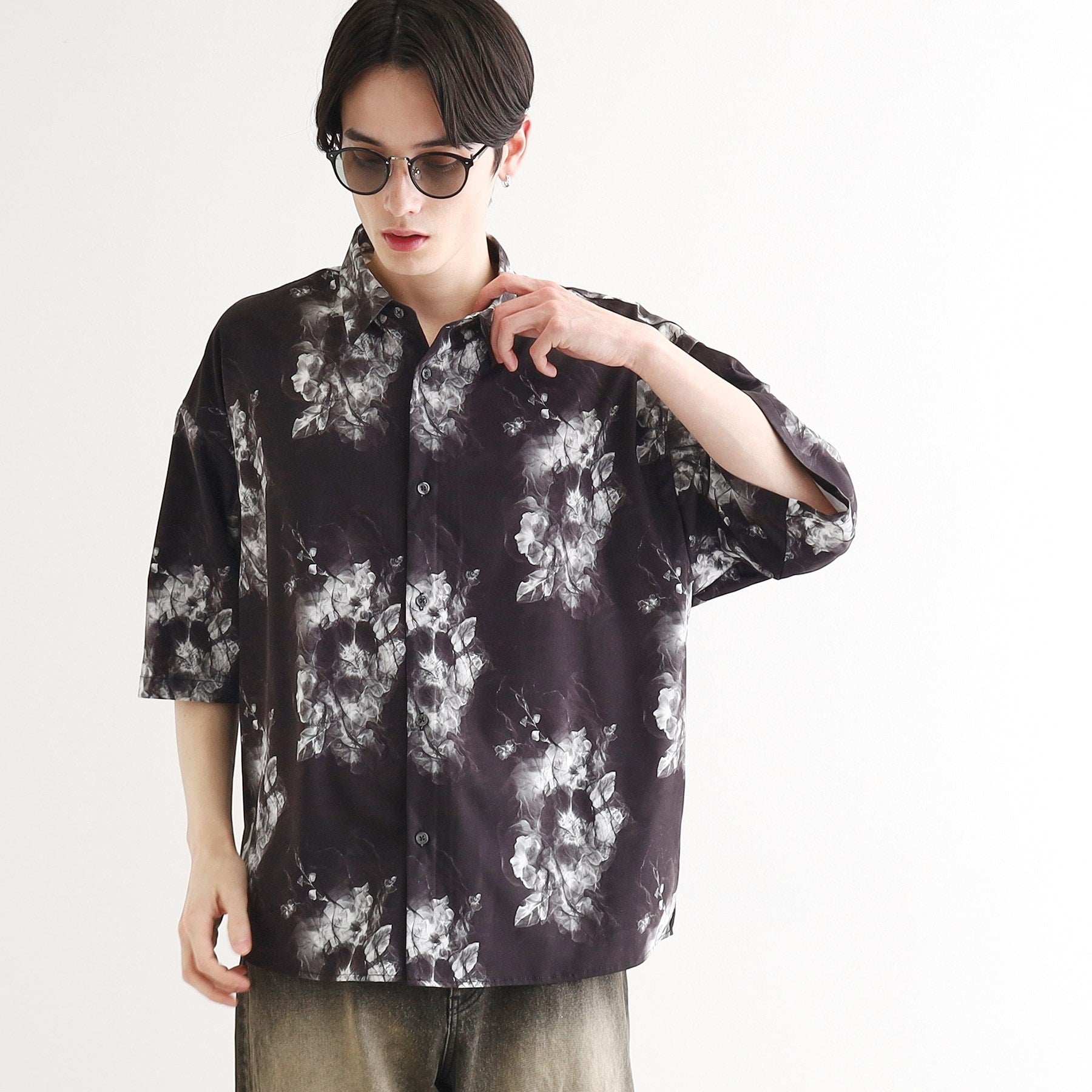 ティーケー タケオ キクチ tk.TAKEO KIKUCHI アソートなめらかシャツ (ホワイト(001)) ホワイト(001)