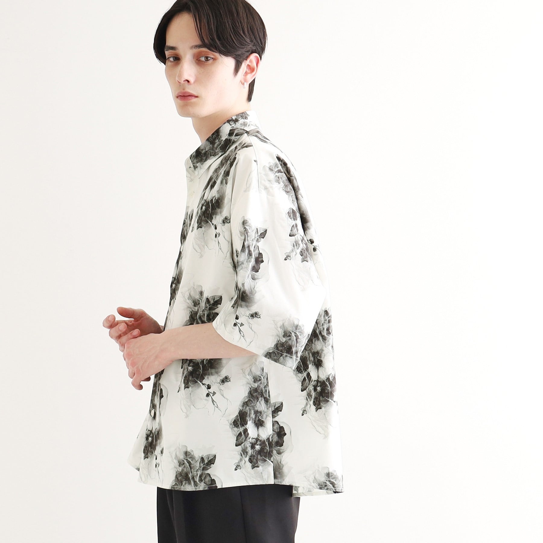 ティーケー タケオ キクチ tk.TAKEO KIKUCHI アソートなめらかシャツ (ホワイト(001)) ホワイト(001)