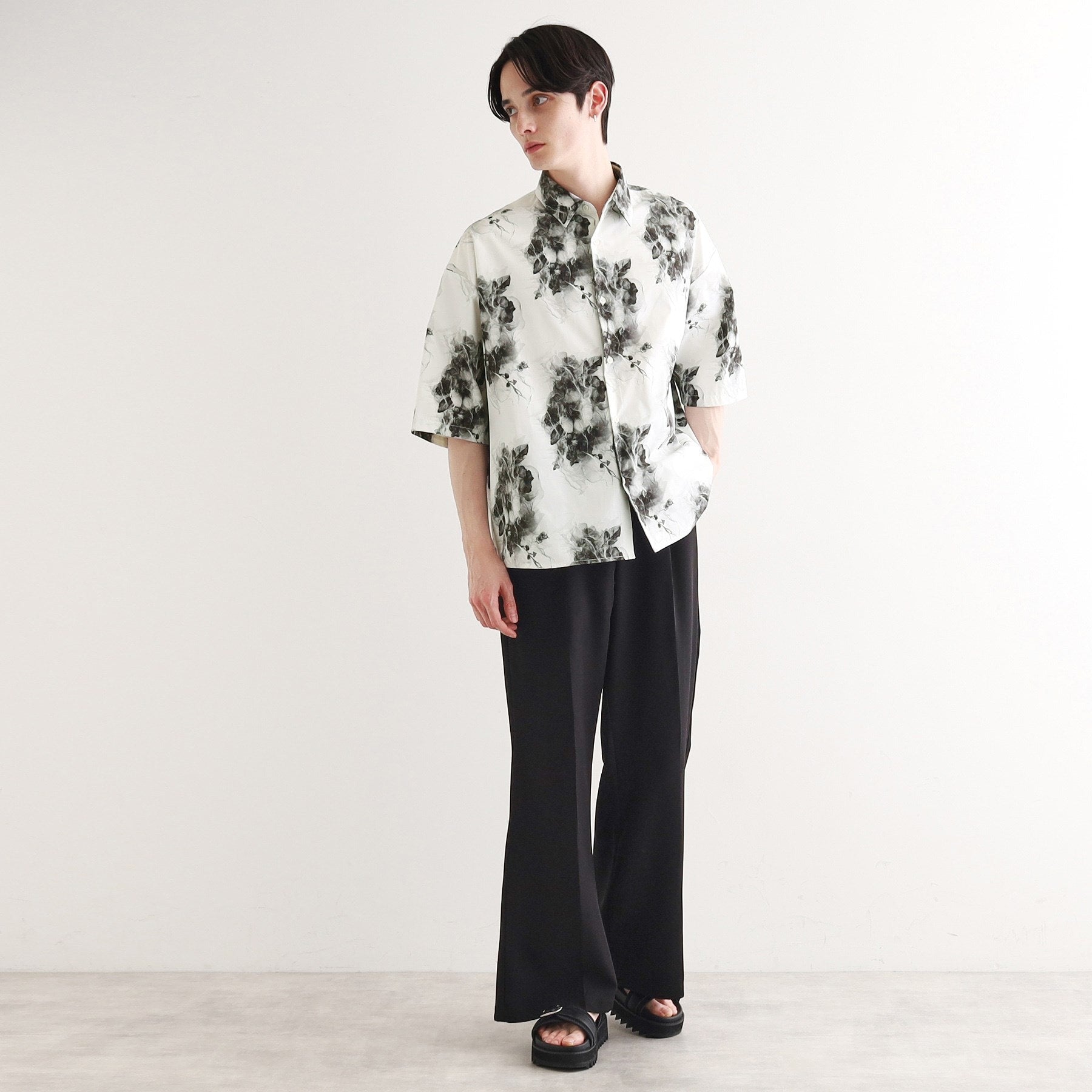 ティーケー タケオ キクチ tk.TAKEO KIKUCHI アソートなめらかシャツ (ホワイト(001)) ホワイト(001)