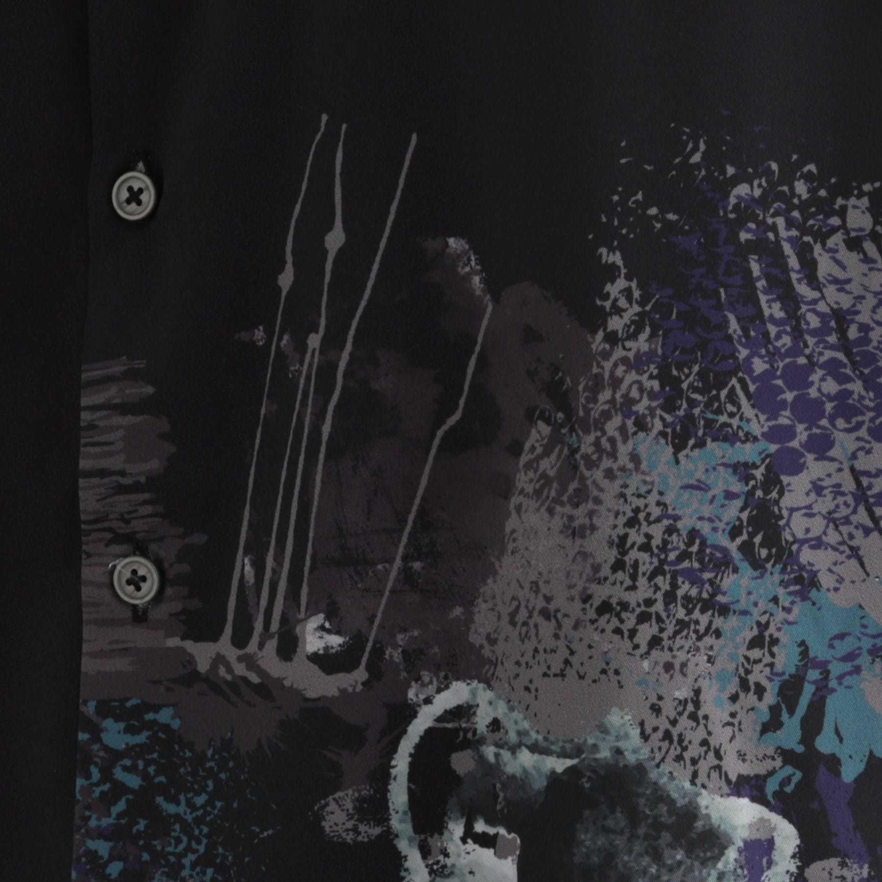 ティーケー タケオ キクチ tk.TAKEO KIKUCHI ペイント半袖シャツ (ネイビー(494)) ネイビー(494)