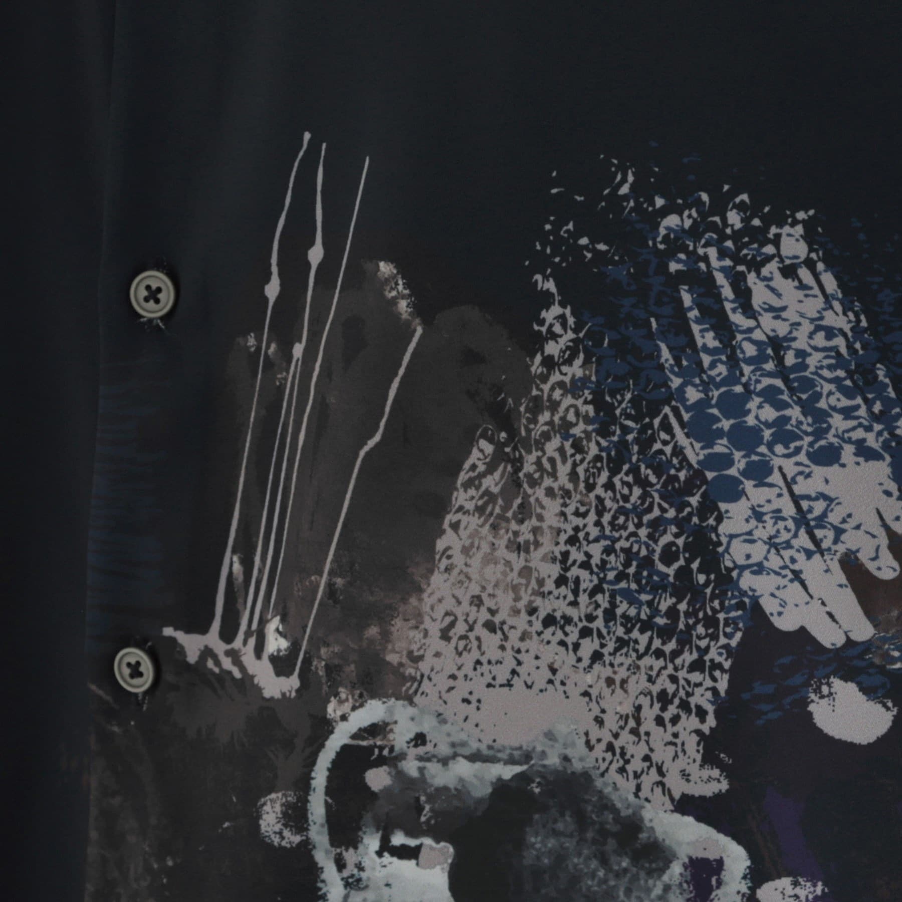 ティーケー タケオ キクチ tk.TAKEO KIKUCHI ペイント半袖シャツ (ネイビー(494)) ネイビー(494)