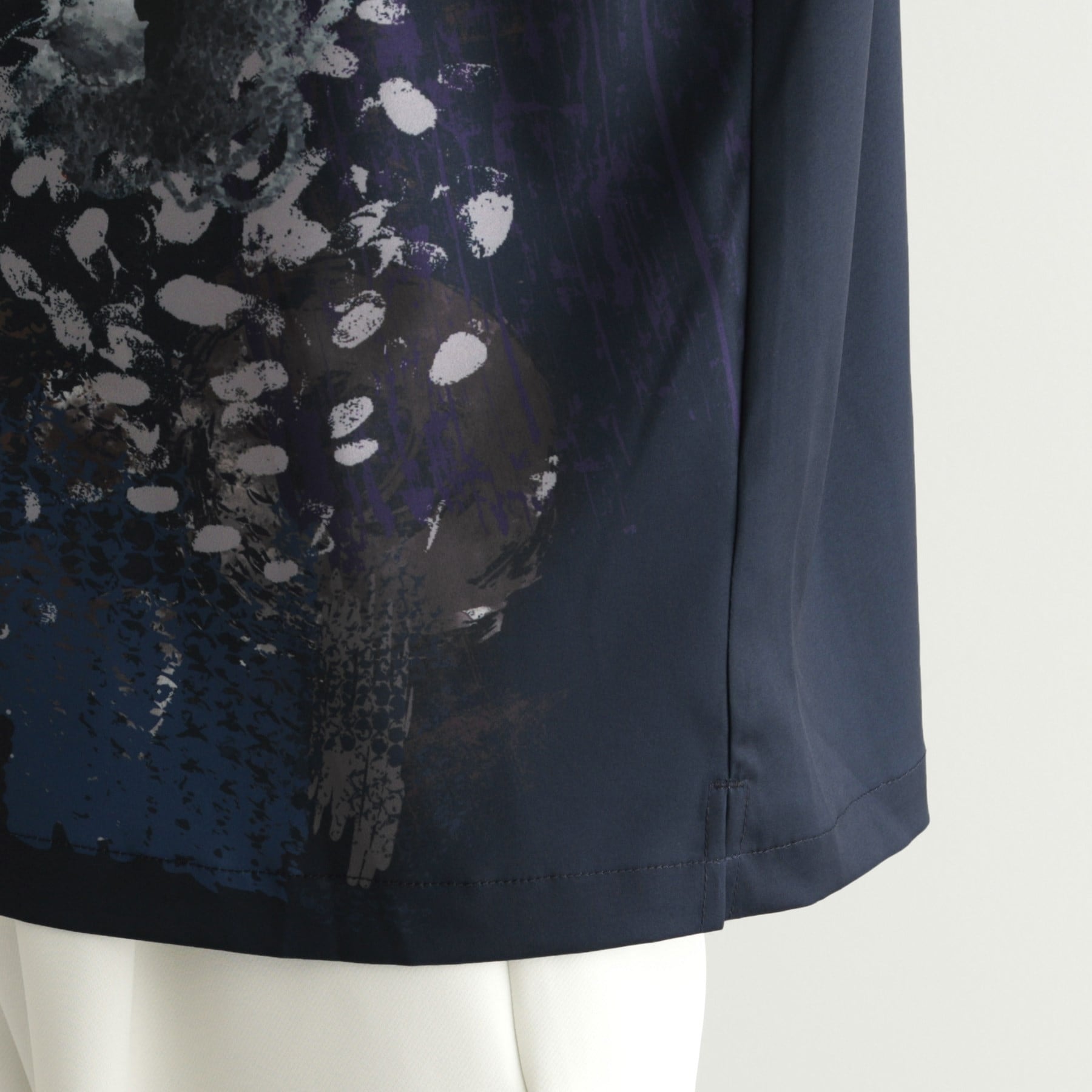 ティーケー タケオ キクチ tk.TAKEO KIKUCHI ペイント半袖シャツ (ネイビー(494)) ネイビー(494)