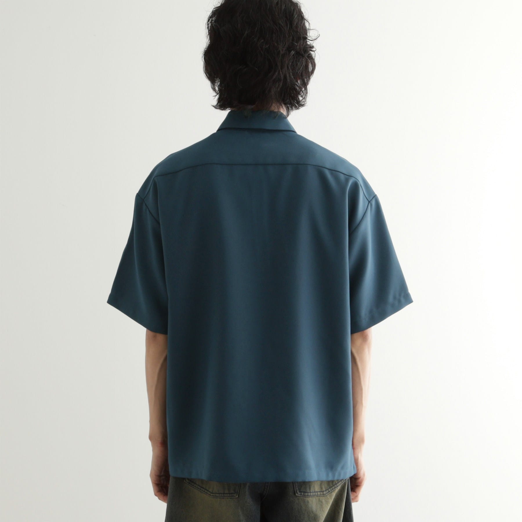 ティーケー タケオ キクチ tk.TAKEO KIKUCHI エンブロハーフジップシャツ (ブルー(093)) ブルー(093)