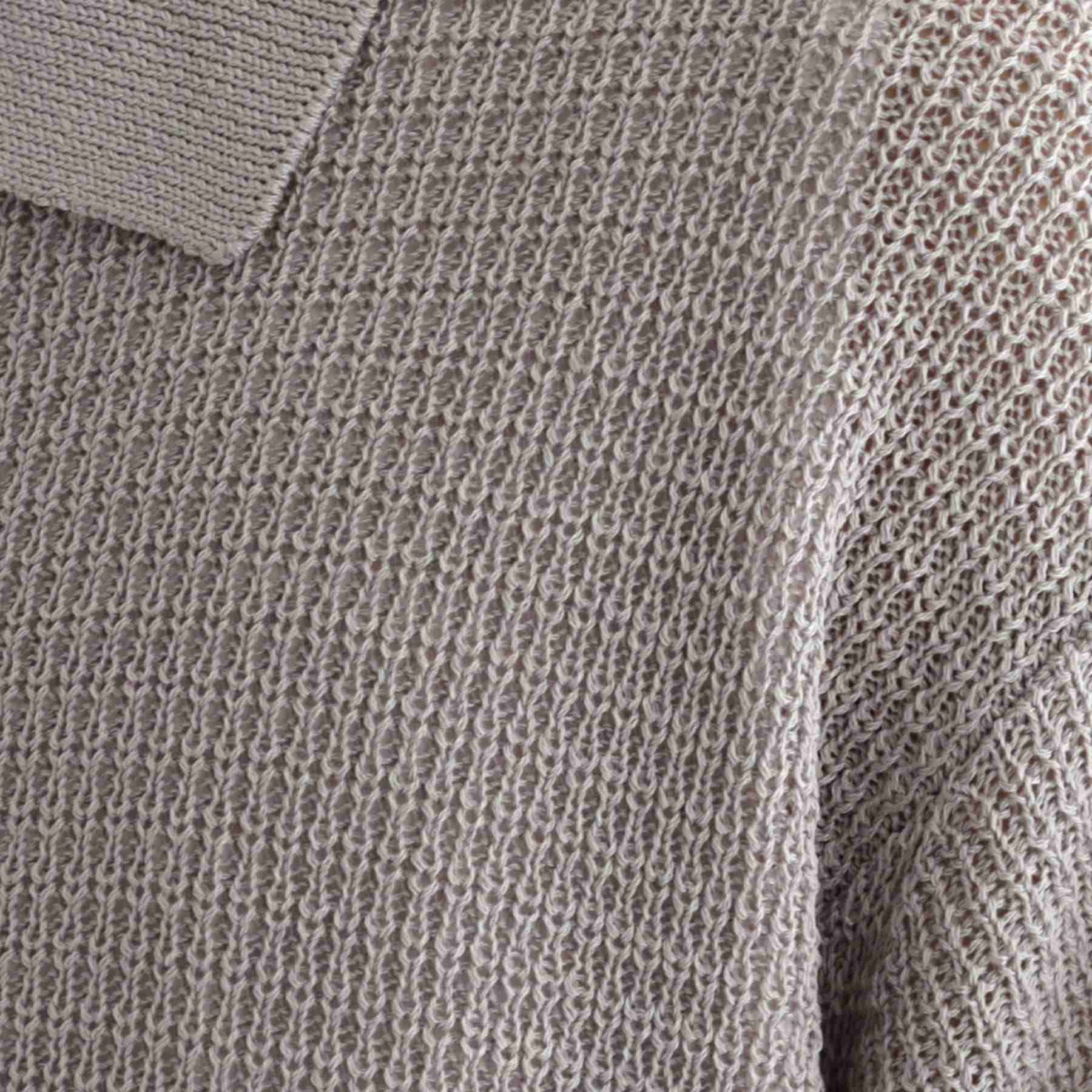 ティーケー タケオ キクチ tk.TAKEO KIKUCHI リネンライクニットポロシャツ (ブルー(092)) ブルー(092)