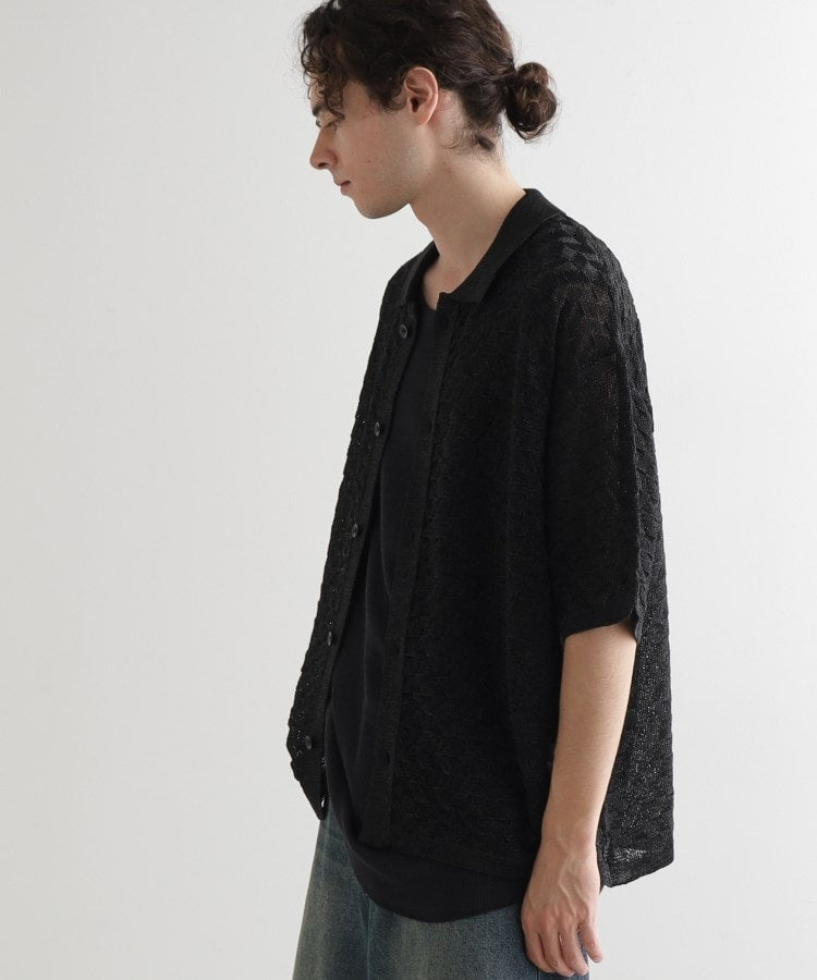 ティーケー タケオ キクチ tk.TAKEO KIKUCHI ニットポロカーディガン (ライトグレー(011)) ライトグレー(011)