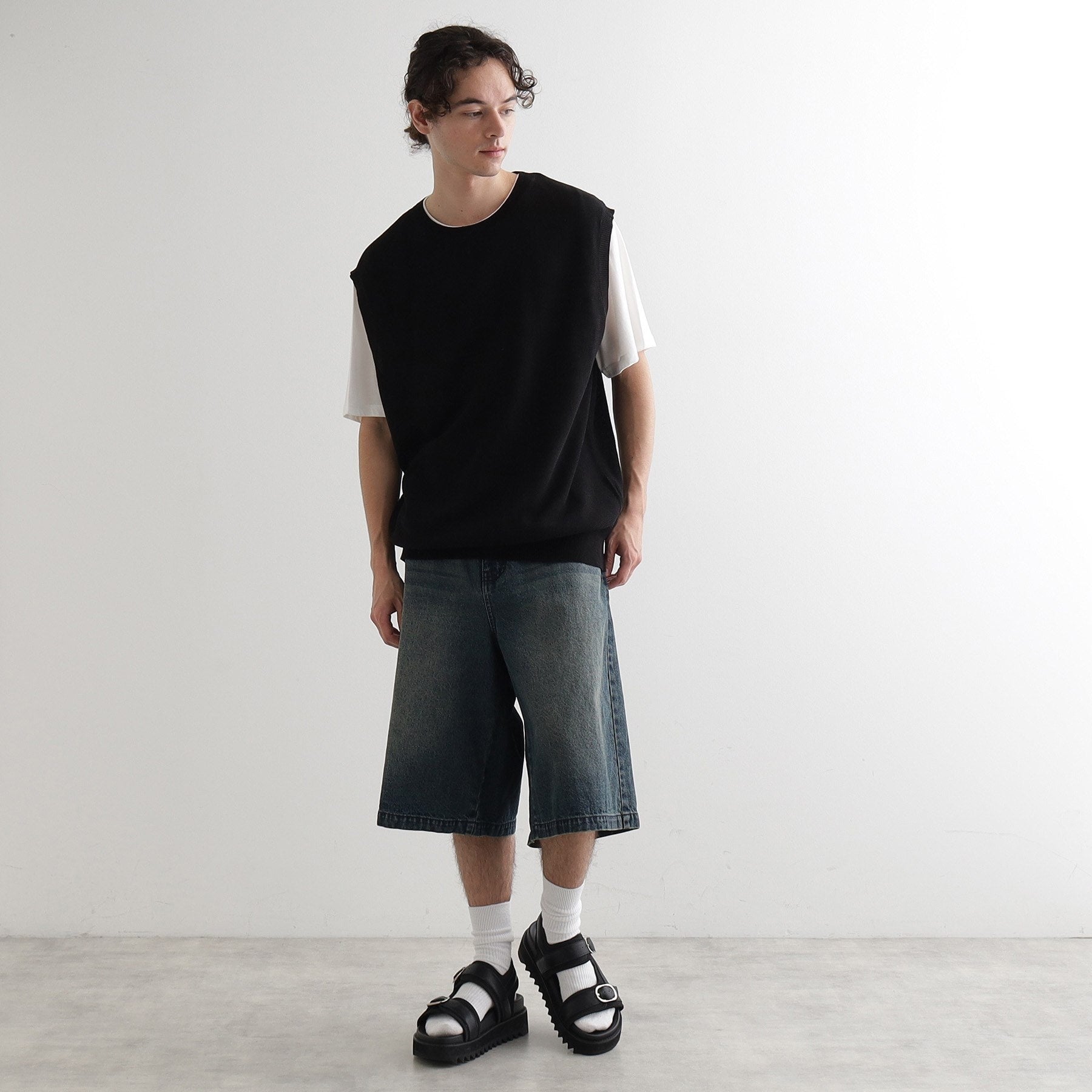 ティーケー タケオ キクチ tk.TAKEO KIKUCHI 【セットアイテム】ニットベストアンサンブル (ベージュ(052)) ベージュ(052)