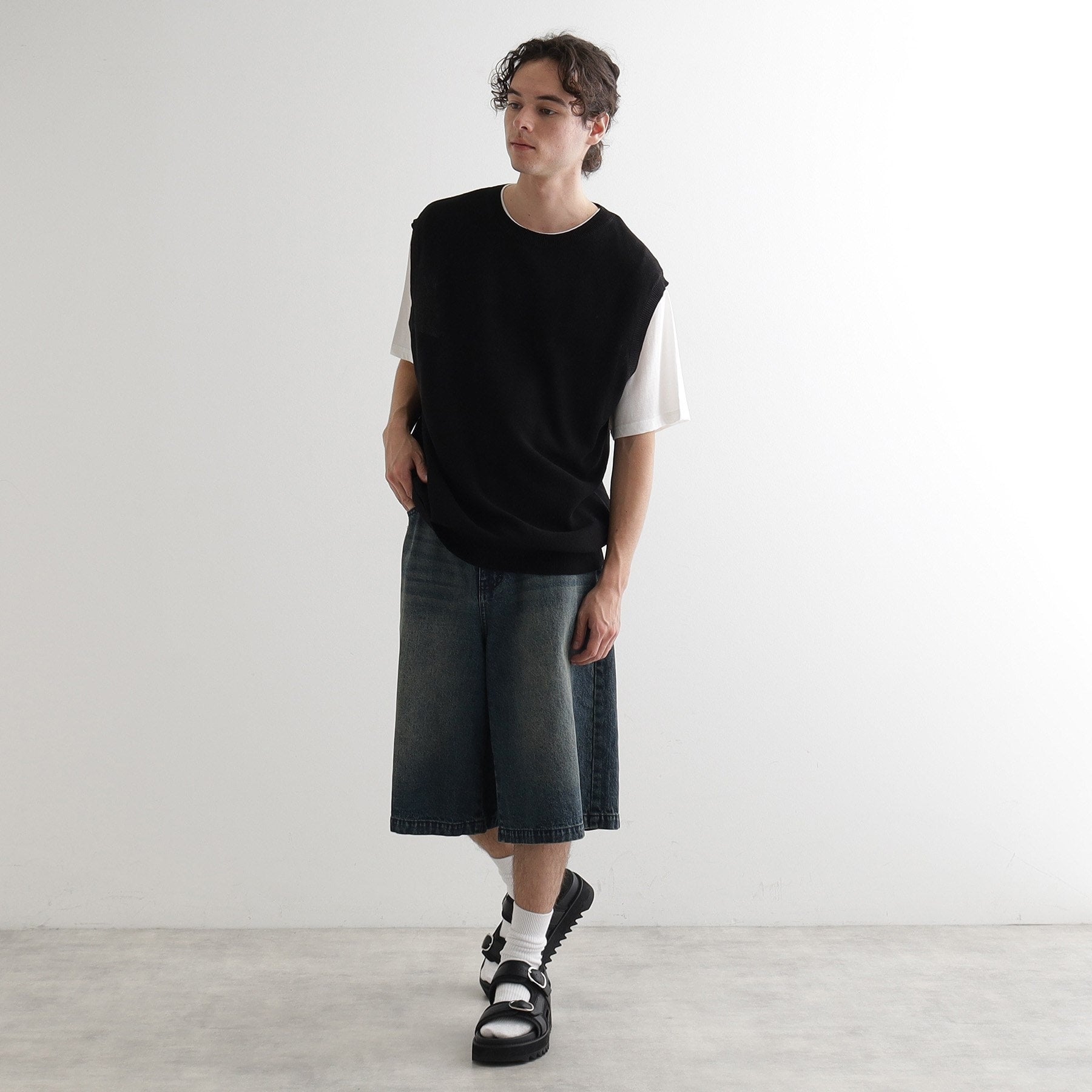 ティーケー タケオ キクチ tk.TAKEO KIKUCHI 【セットアイテム】ニットベストアンサンブル (ベージュ(052)) ベージュ(052)