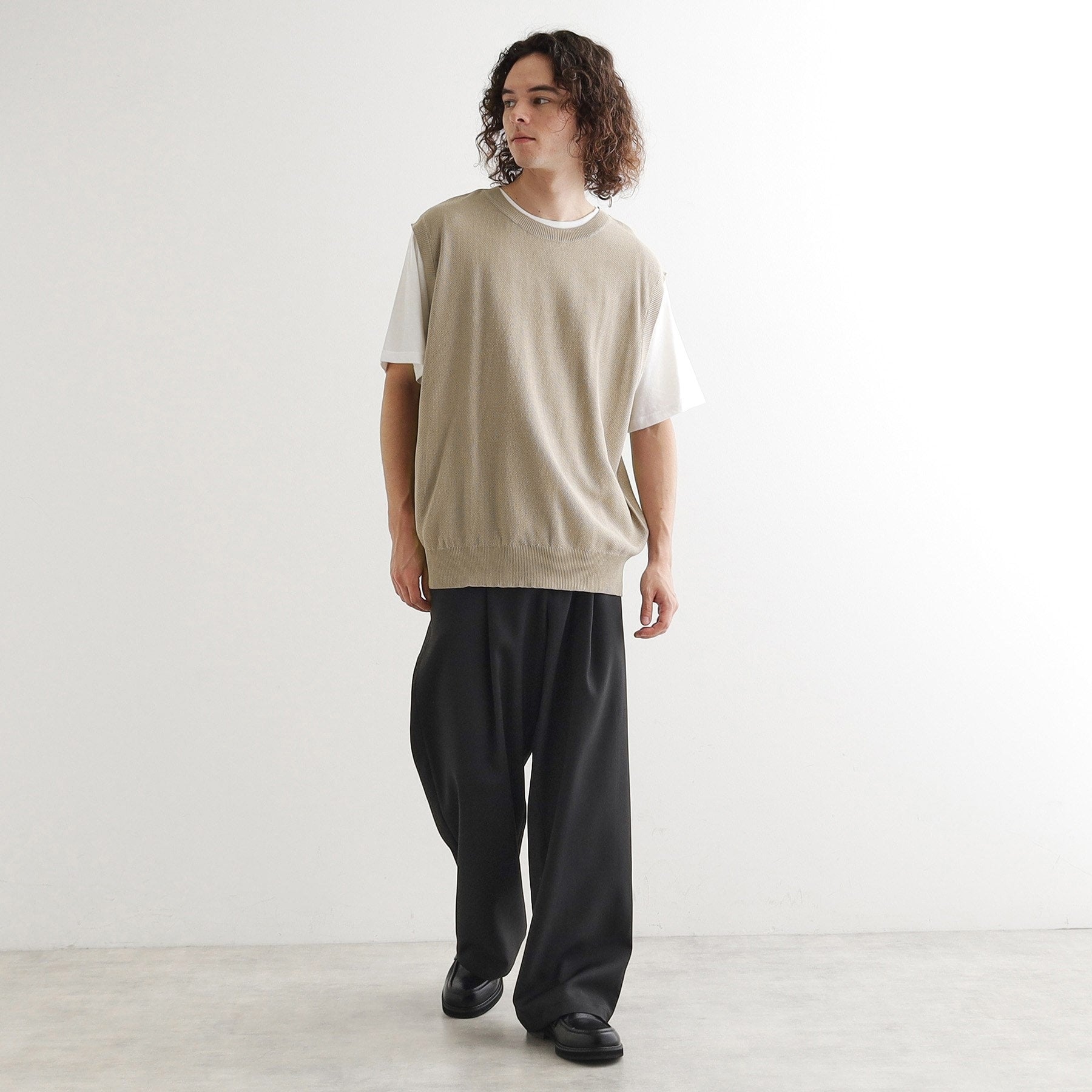 ティーケー タケオ キクチ tk.TAKEO KIKUCHI 【セットアイテム】ニットベストアンサンブル (ベージュ(052)) ベージュ(052)