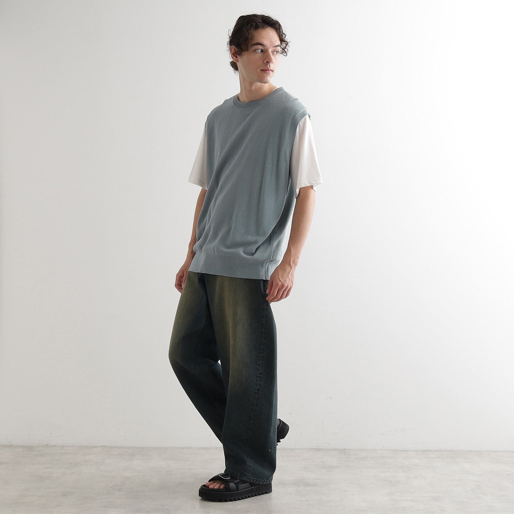 ティーケー タケオ キクチ tk.TAKEO KIKUCHI 【セットアイテム】ニットベストアンサンブル (ベージュ(052)) ベージュ(052)