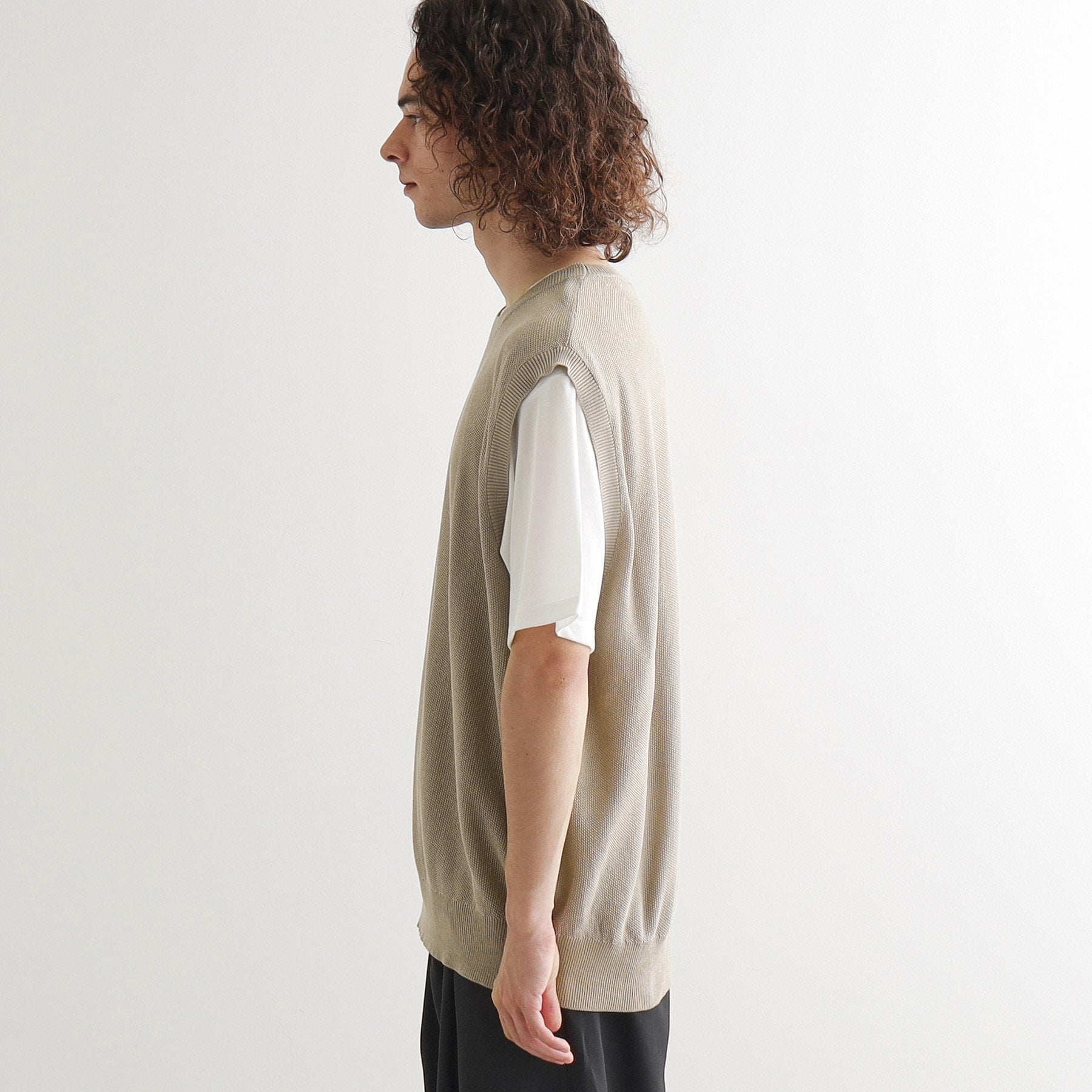 ティーケー タケオ キクチ tk.TAKEO KIKUCHI 【セットアイテム】ニットベストアンサンブル (ベージュ(052)) ベージュ(052)