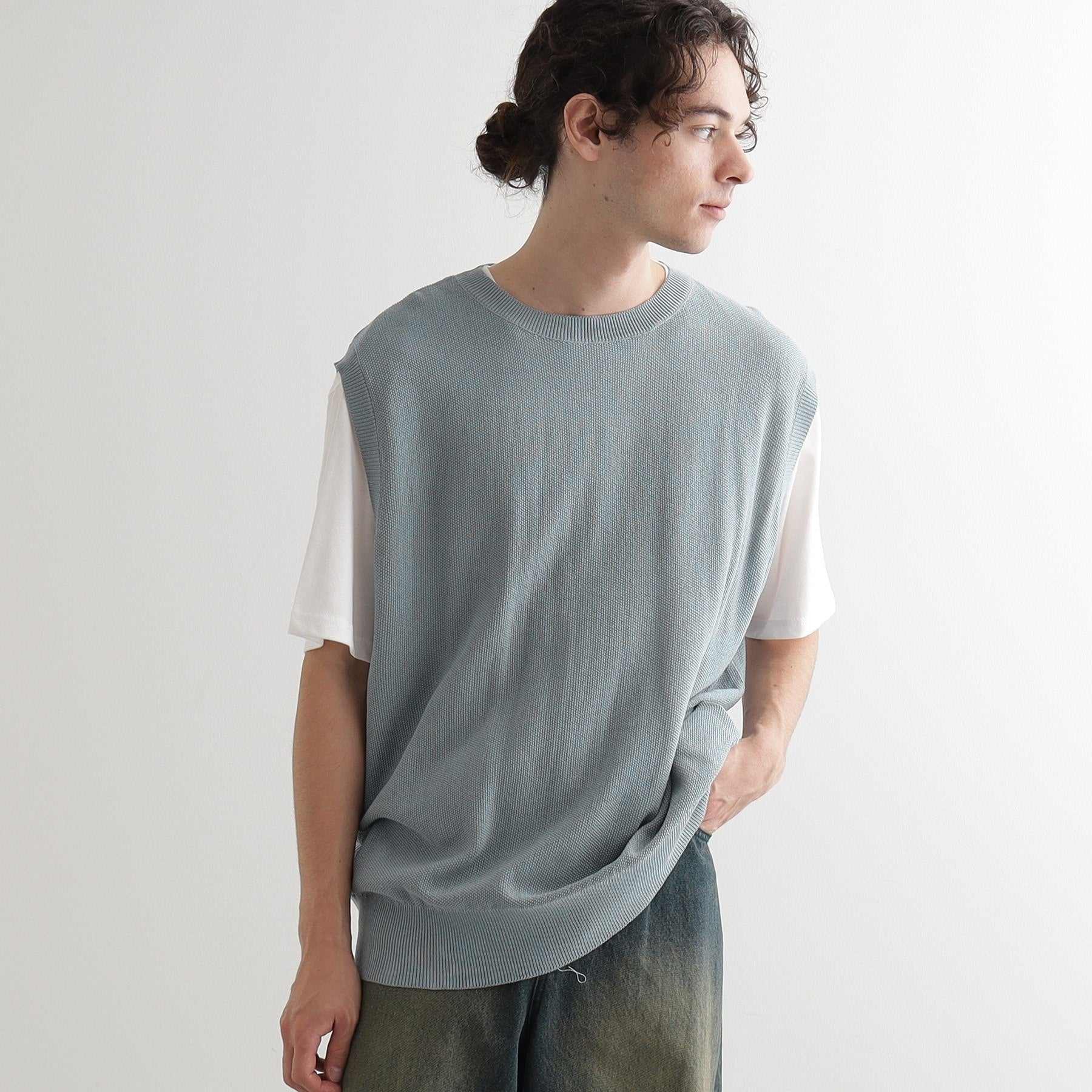 ティーケー タケオ キクチ tk.TAKEO KIKUCHI 【セットアイテム】ニットベストアンサンブル (ベージュ(052)) ベージュ(052)