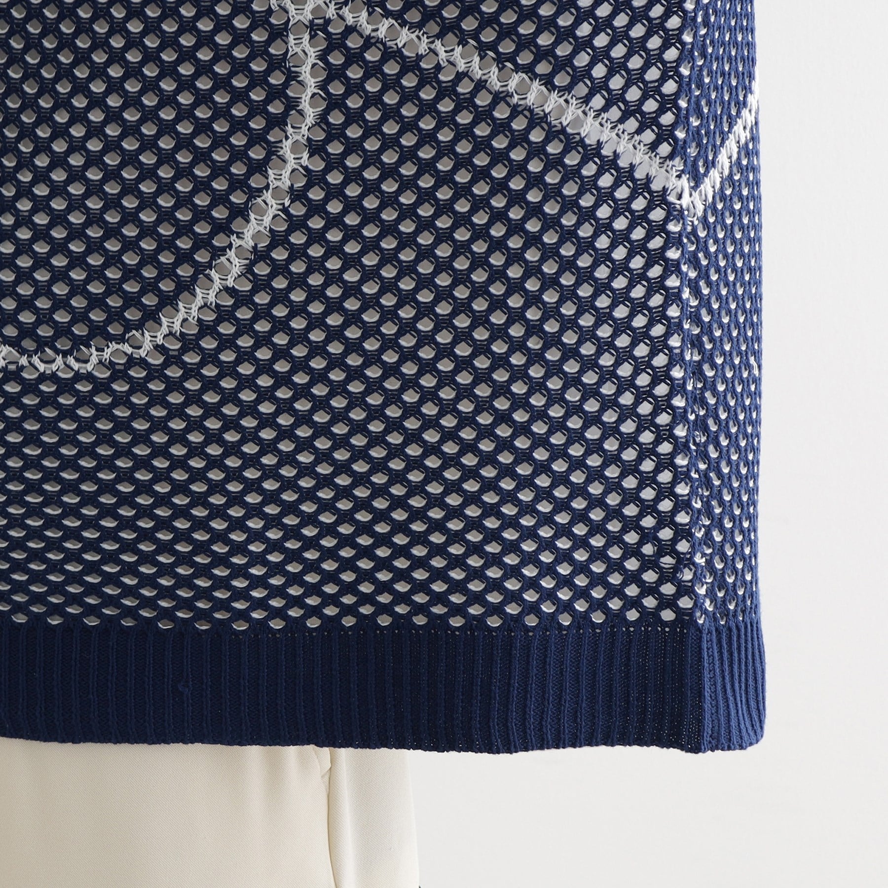 ティーケー タケオ キクチ tk.TAKEO KIKUCHI ラインアートニットポロ (ホワイト(001)) ホワイト(001)