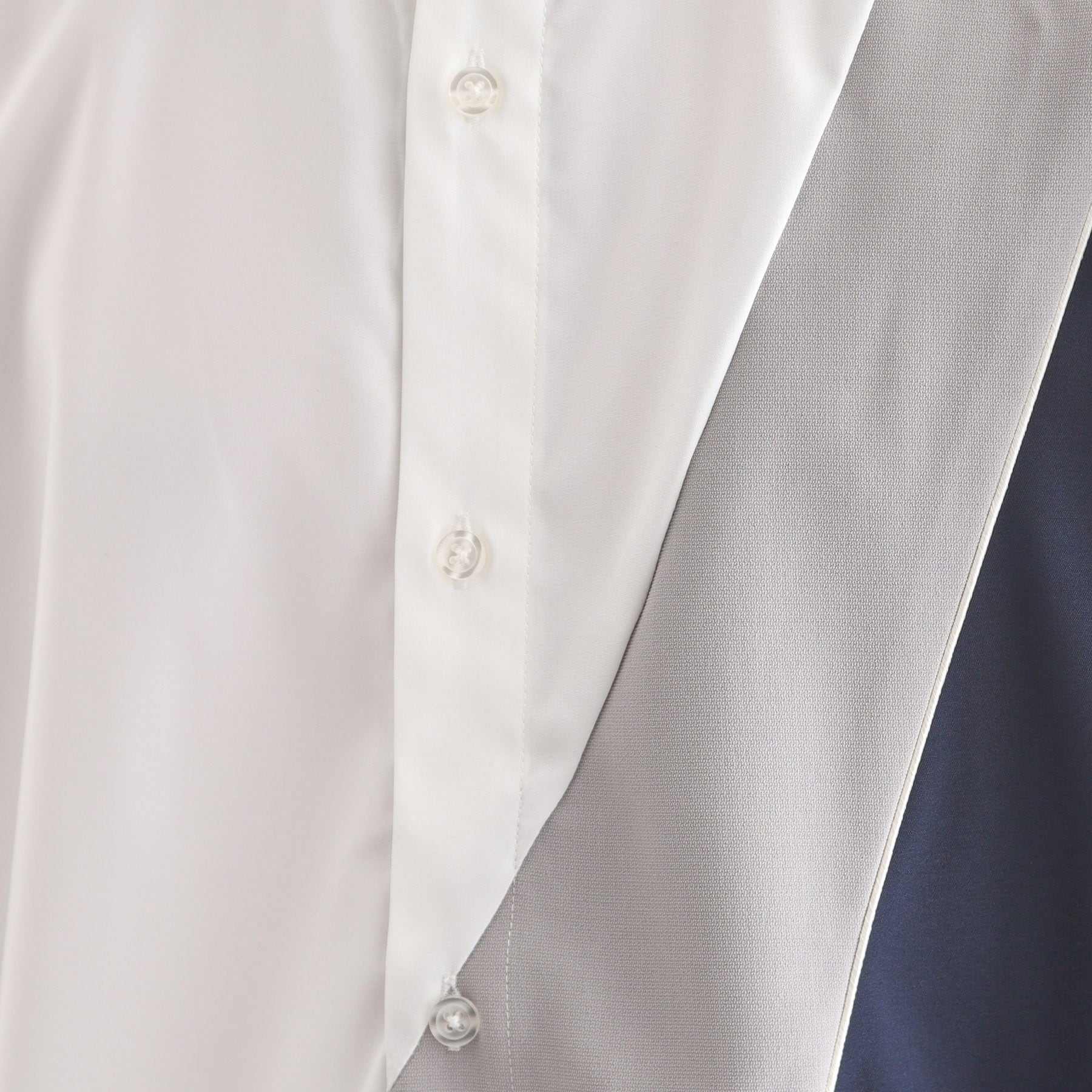 ティーケー タケオ キクチ tk.TAKEO KIKUCHI カーブスイッチシャツ (ホワイト(501)) ホワイト(501)