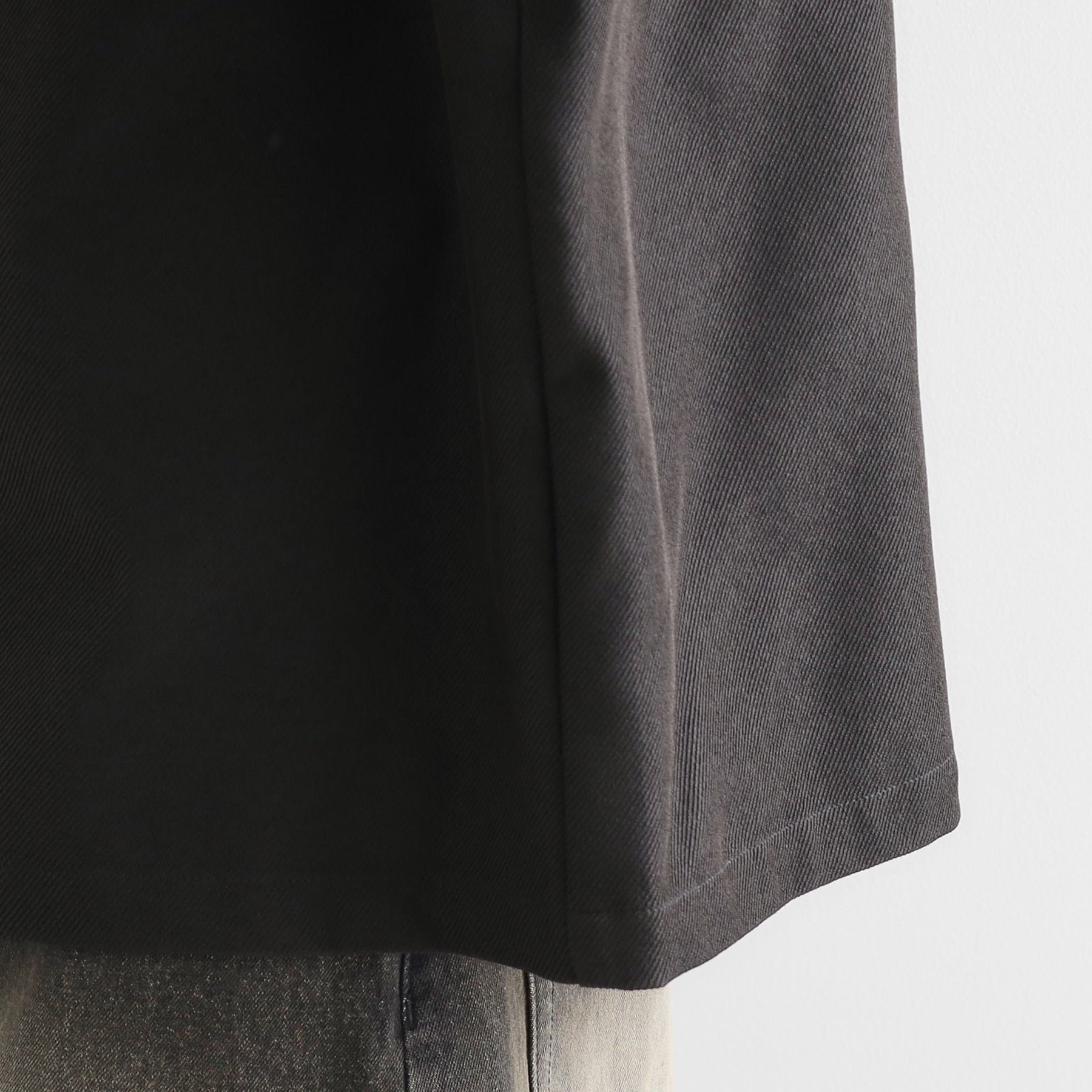 ティーケー タケオ キクチ tk.TAKEO KIKUCHI 衿配色ワーカーシャツアウター (ブラック(019)) ブラック(019)