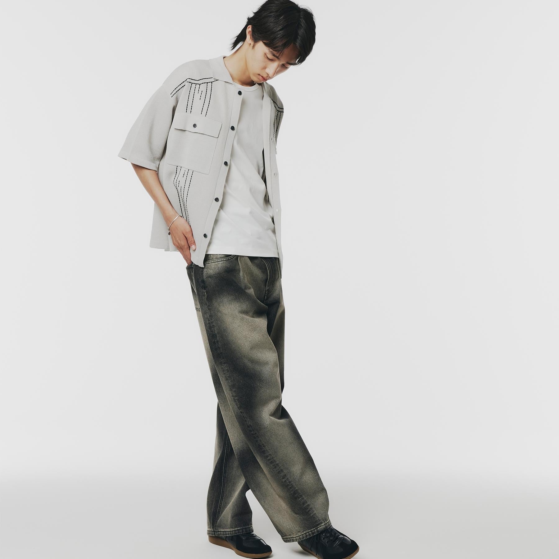 ティーケー タケオ キクチ tk.TAKEO KIKUCHI ウェスタンポロカーディガン (ブラウン(044)) ブラウン(044)