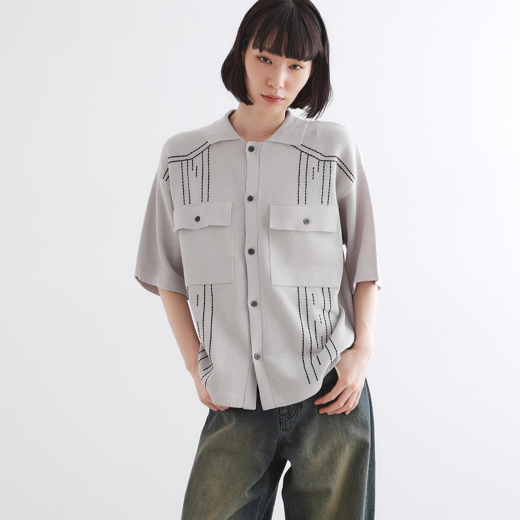 ティーケー タケオ キクチ tk.TAKEO KIKUCHI ウェスタンポロカーディガン (ブラウン(044)) ブラウン(044)