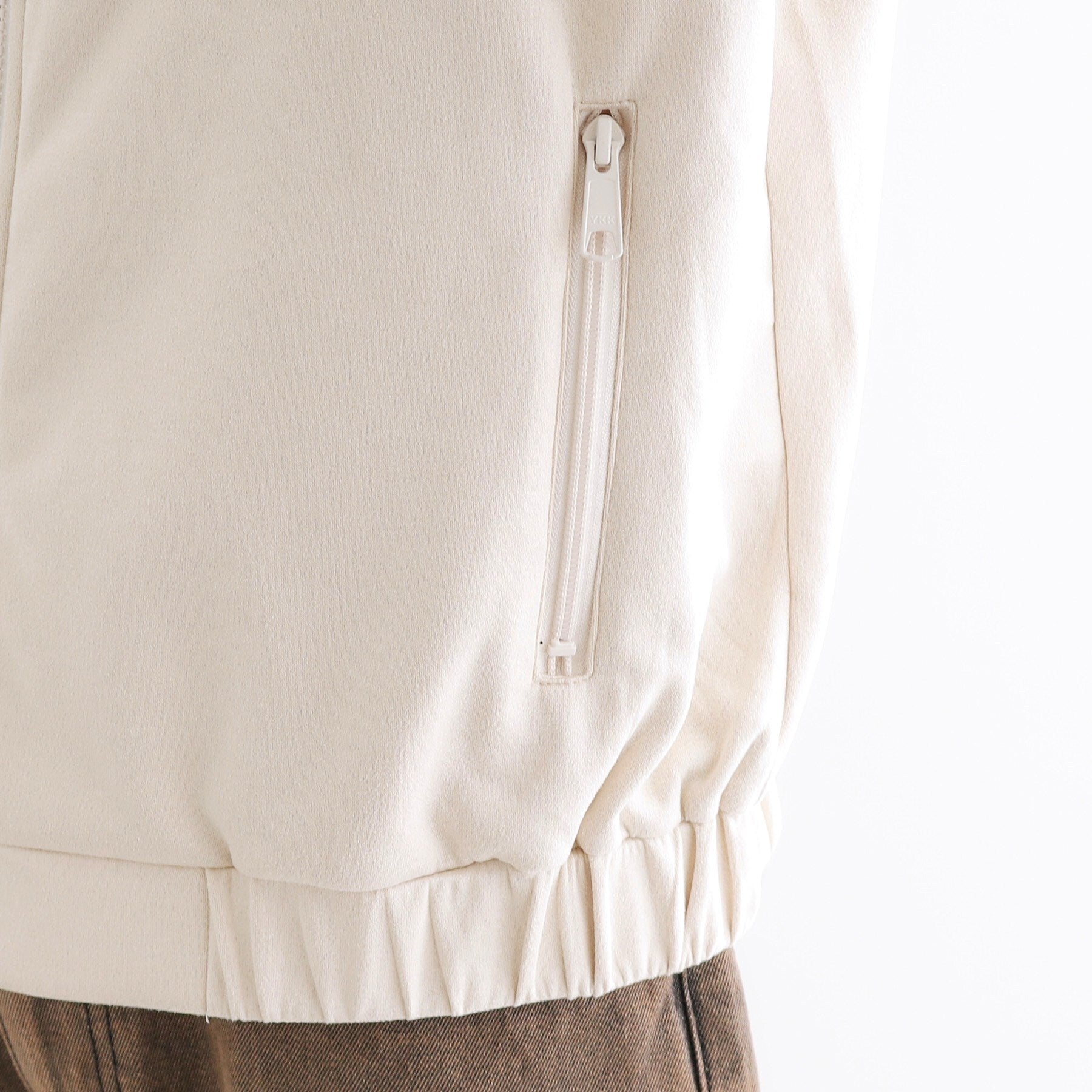 ティーケー タケオ キクチ tk.TAKEO KIKUCHI スエードライクトラックジャケット (チャコールグレー(014)) チャコールグレー(014)