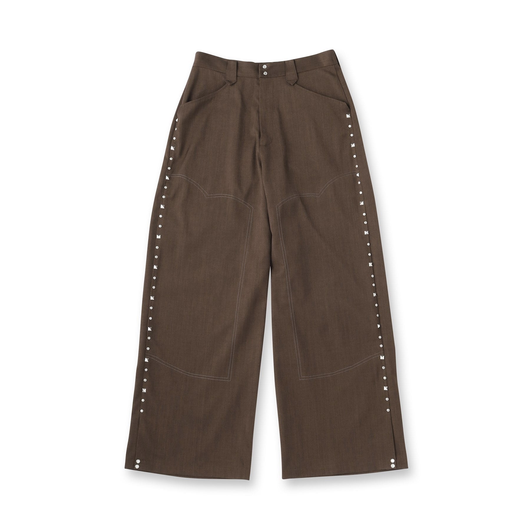 ティーケー タケオ キクチ tk.TAKEO KIKUCHI スタッズスラックス (ブラック(019)) ブラック(019)