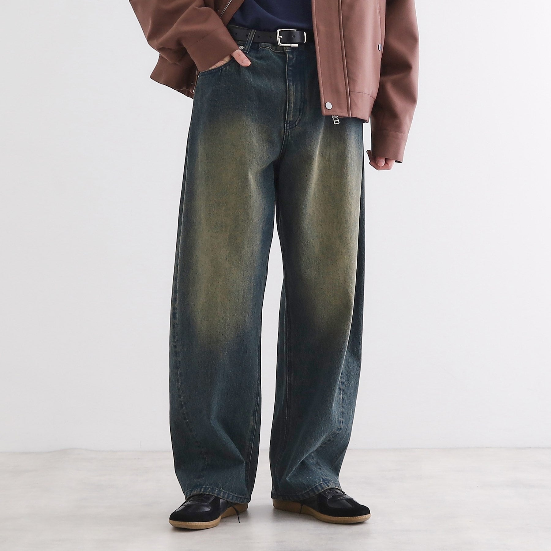 ティーケー タケオ キクチ tk.TAKEO KIKUCHI バレルシルエットパンツ(デニム&カラーパンツ) (モカブラウン(042)) モカブラウン(042)