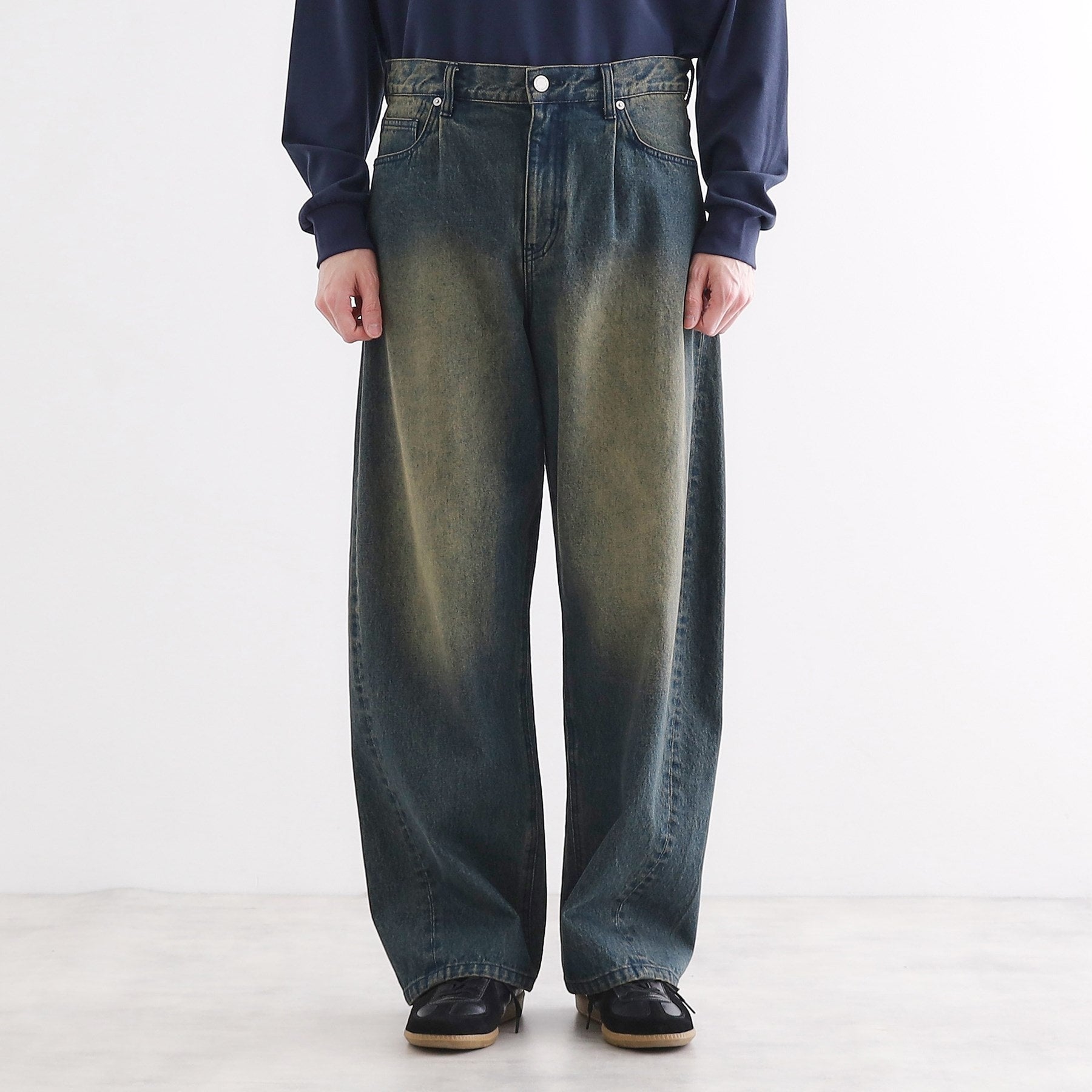 ティーケー タケオ キクチ tk.TAKEO KIKUCHI バレルシルエットパンツ(デニム&カラーパンツ) (モカブラウン(042)) モカブラウン(042)