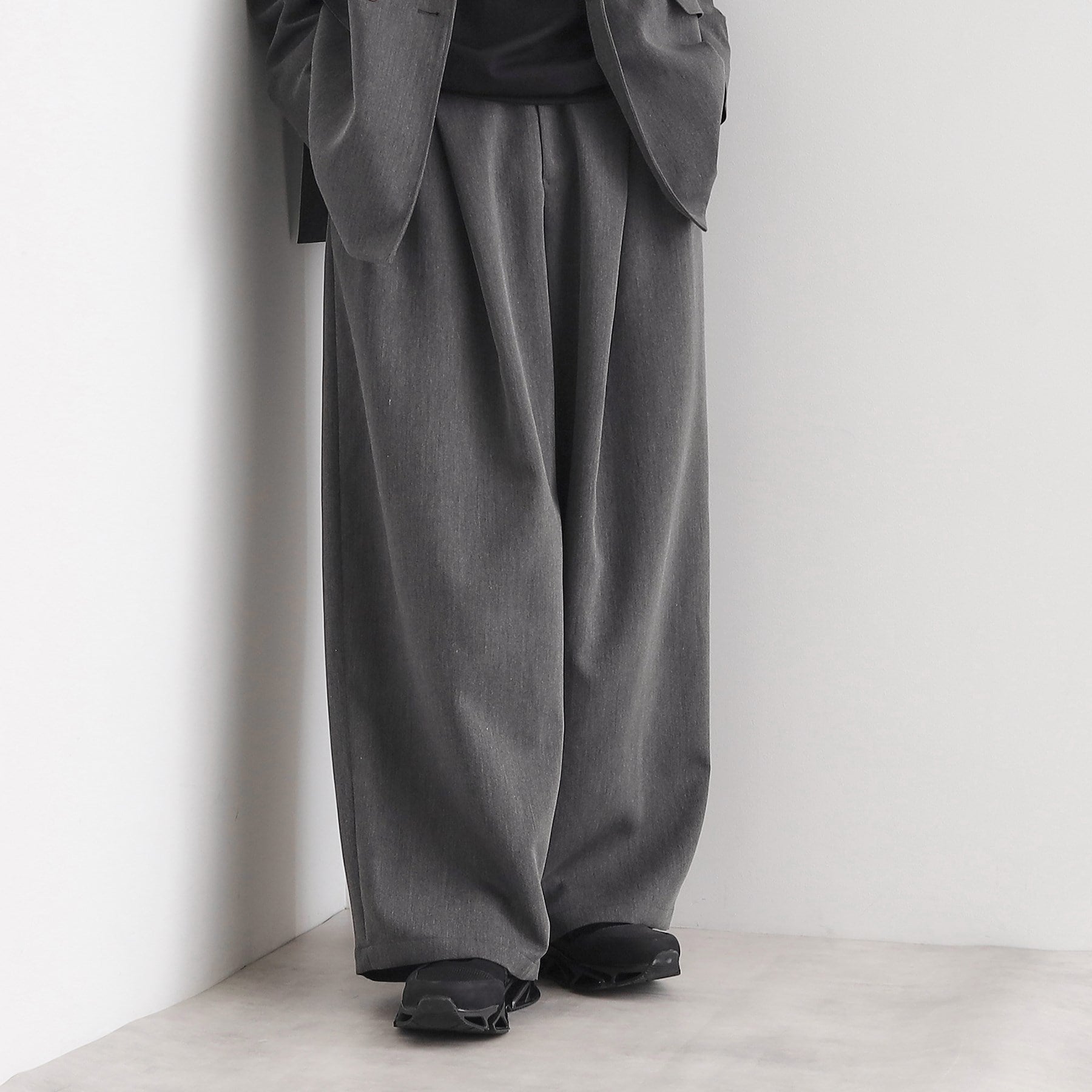 ティーケー タケオ キクチ tk.TAKEO KIKUCHI グランパバギースラックス (チャコールグレー(014)) チャコールグレー(014)