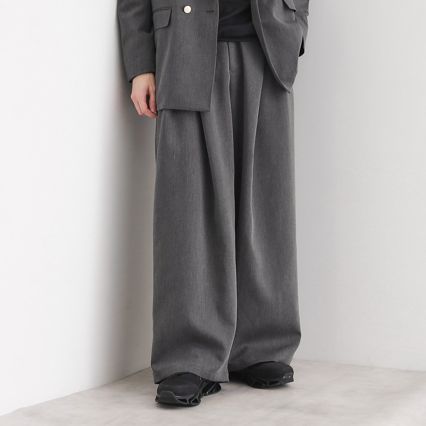 ティーケー タケオ キクチ tk.TAKEO KIKUCHI グランパバギースラックス (チャコールグレー(014)) チャコールグレー(014)