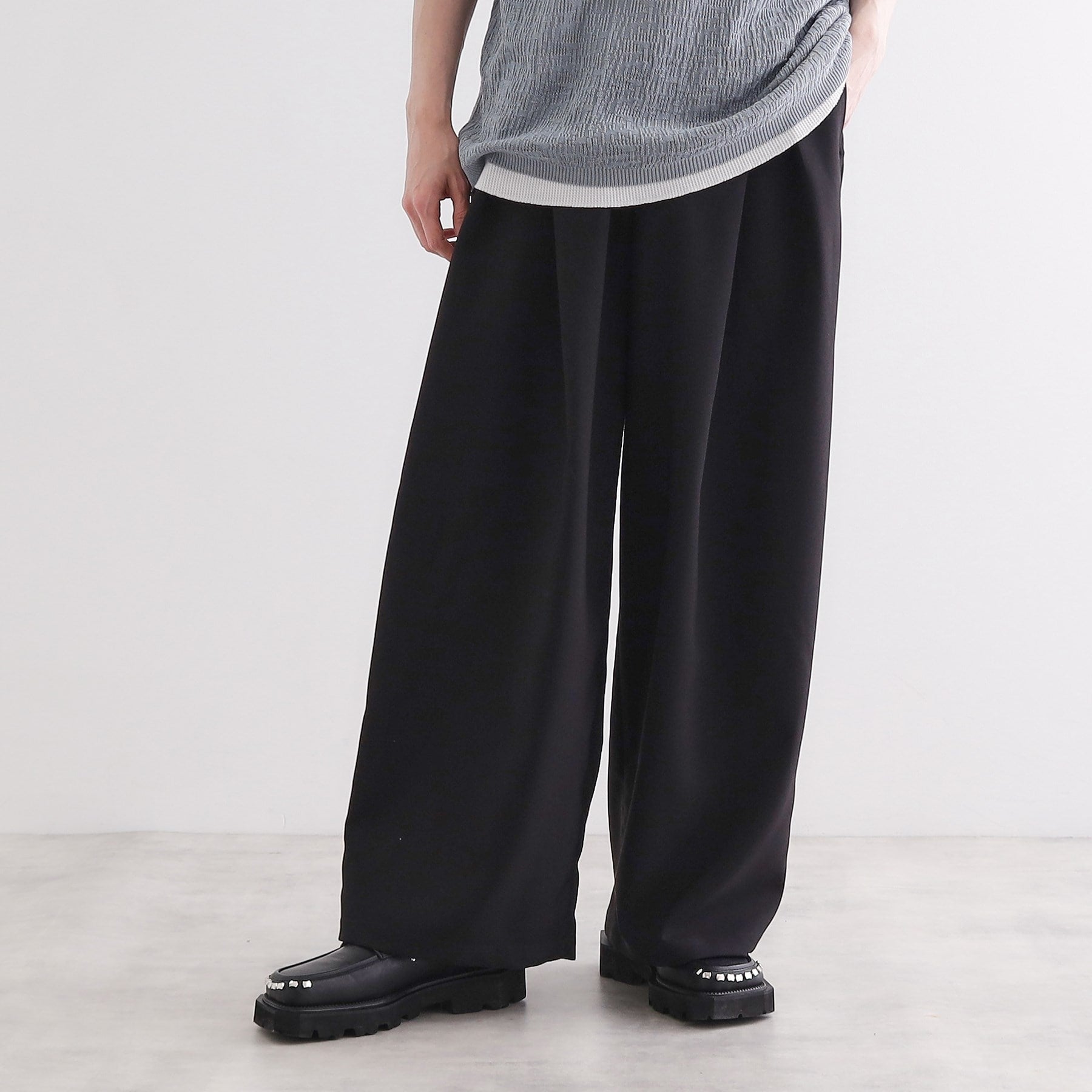 ティーケー タケオ キクチ tk.TAKEO KIKUCHI グランパバギースラックス (チャコールグレー(014)) チャコールグレー(014)