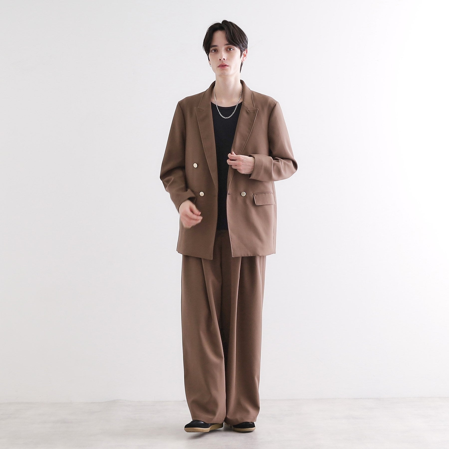 ティーケー タケオ キクチ tk.TAKEO KIKUCHI グランパバギースラックス (チャコールグレー(014)) チャコールグレー(014)