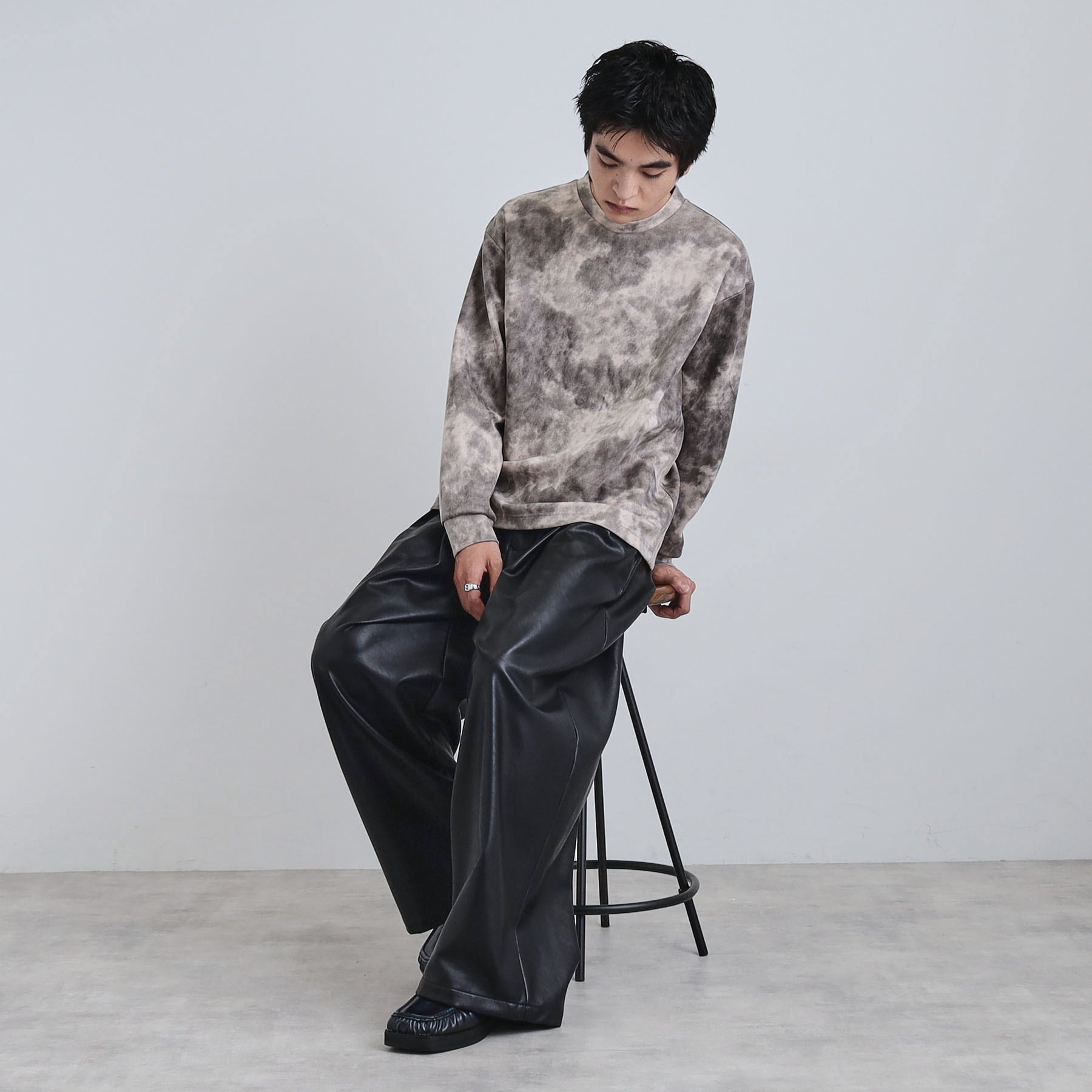 ティーケー タケオ キクチ tk.TAKEO KIKUCHI グランパバギースラックス (チャコールグレー(014)) チャコールグレー(014)