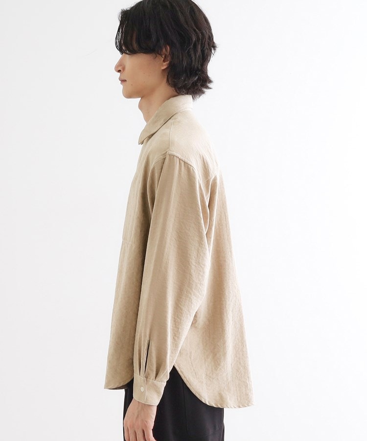 ティーケー タケオ キクチ tk.TAKEO KIKUCHI ビンテージフィブリルライクシャツ (スミクロ(018)) スミクロ(018)