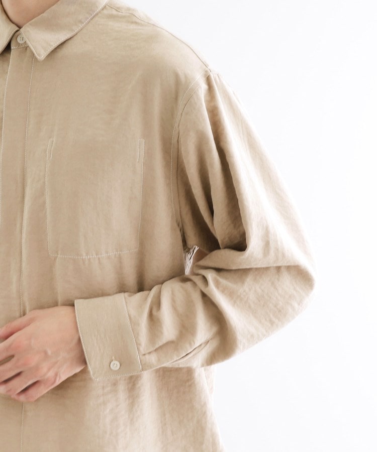 ティーケー タケオ キクチ tk.TAKEO KIKUCHI ビンテージフィブリルライクシャツ (スミクロ(018)) スミクロ(018)