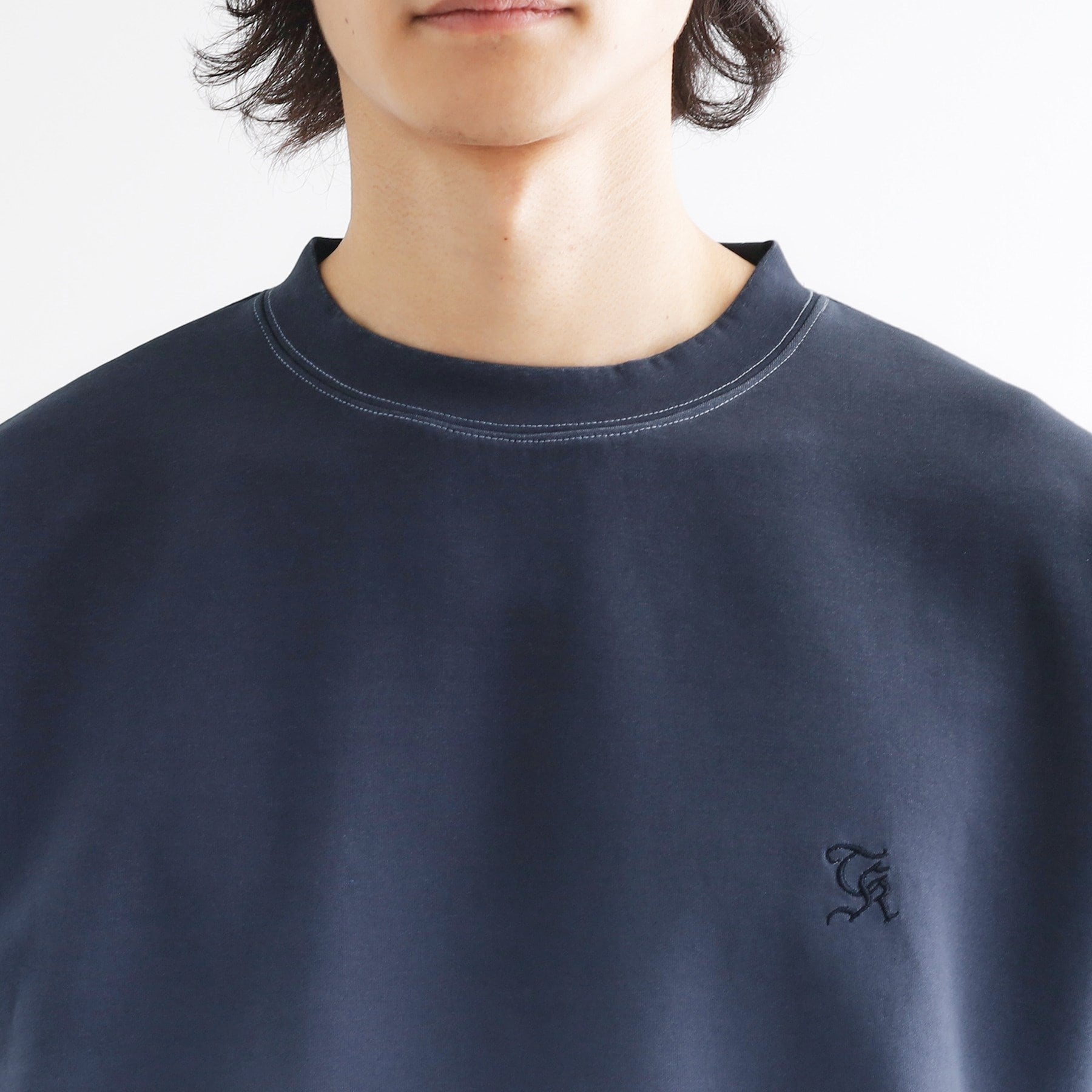 ティーケー タケオ キクチ tk.TAKEO KIKUCHI グラデーションダイ・ダンボールスウェット (ブラウン(044)) ブラウン(044)