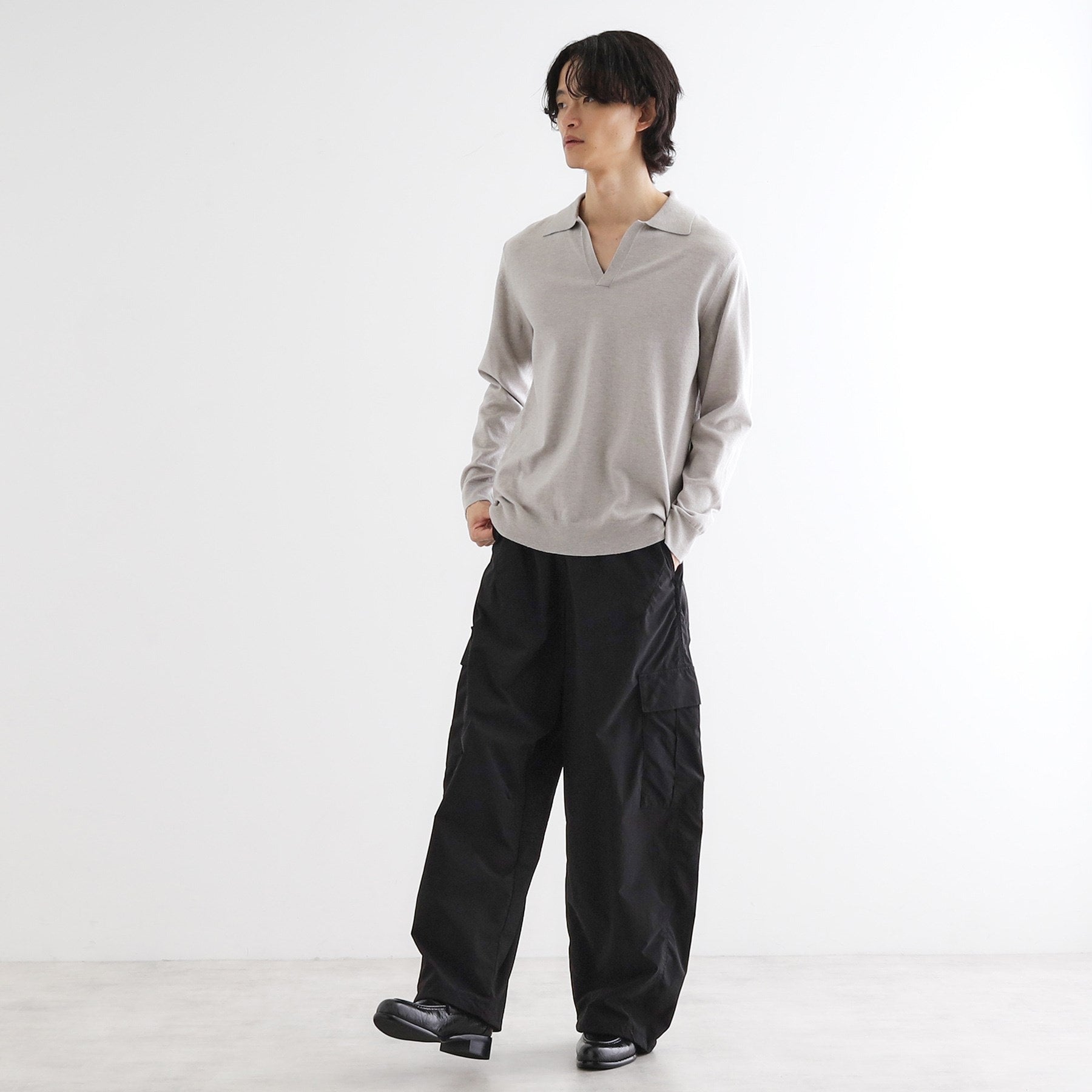 ティーケー タケオ キクチ tk.TAKEO KIKUCHI ハイゲージスキッパーコンパクトポロニット (レッド(063)) レッド(063)